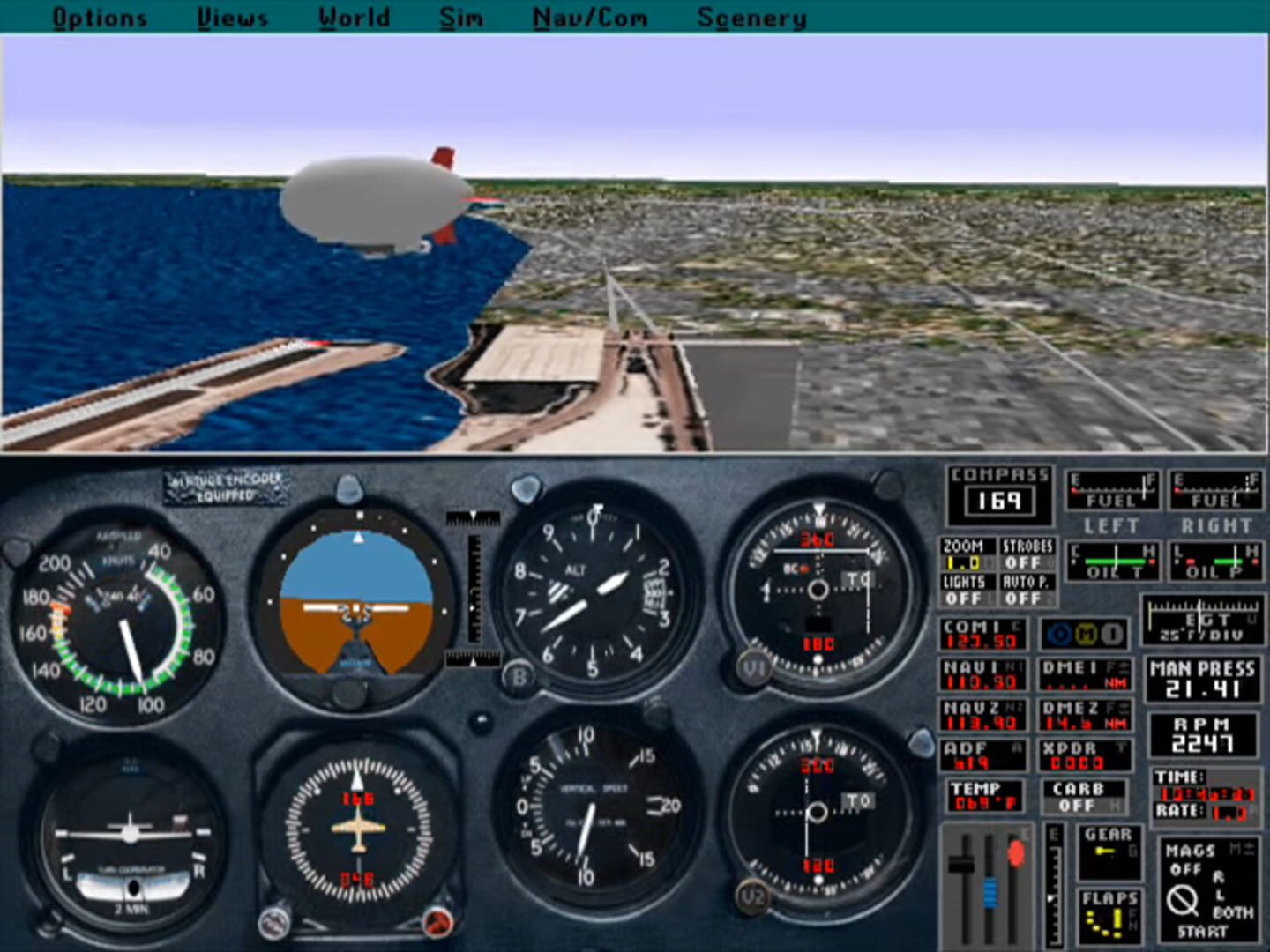 Microsoft Flight Simulator 5.1 screenshot 2
