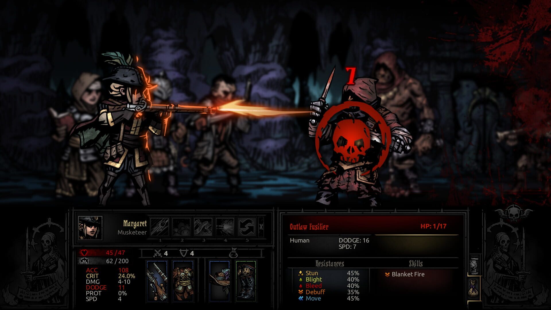 Darkest Dungeon: The Musketeer screenshot 1