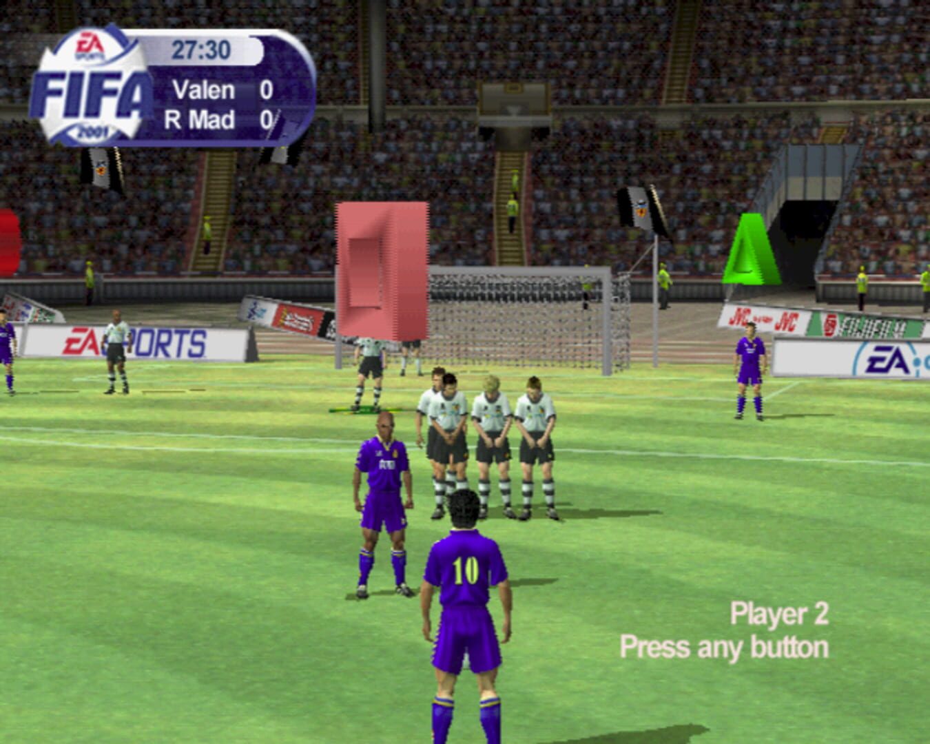 FIFA 2001: Major League Soccer screenshot 1