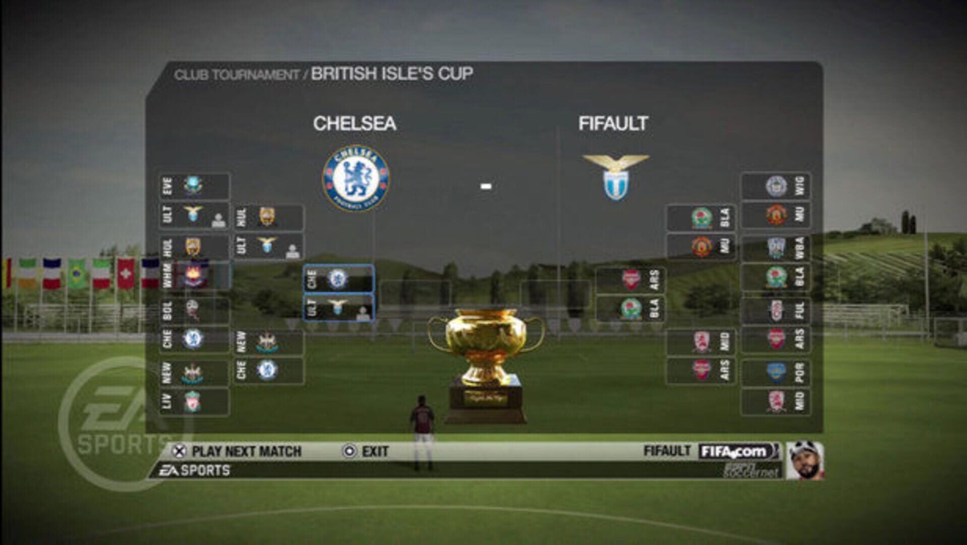FIFA 09: Ultimate Team screenshot 1