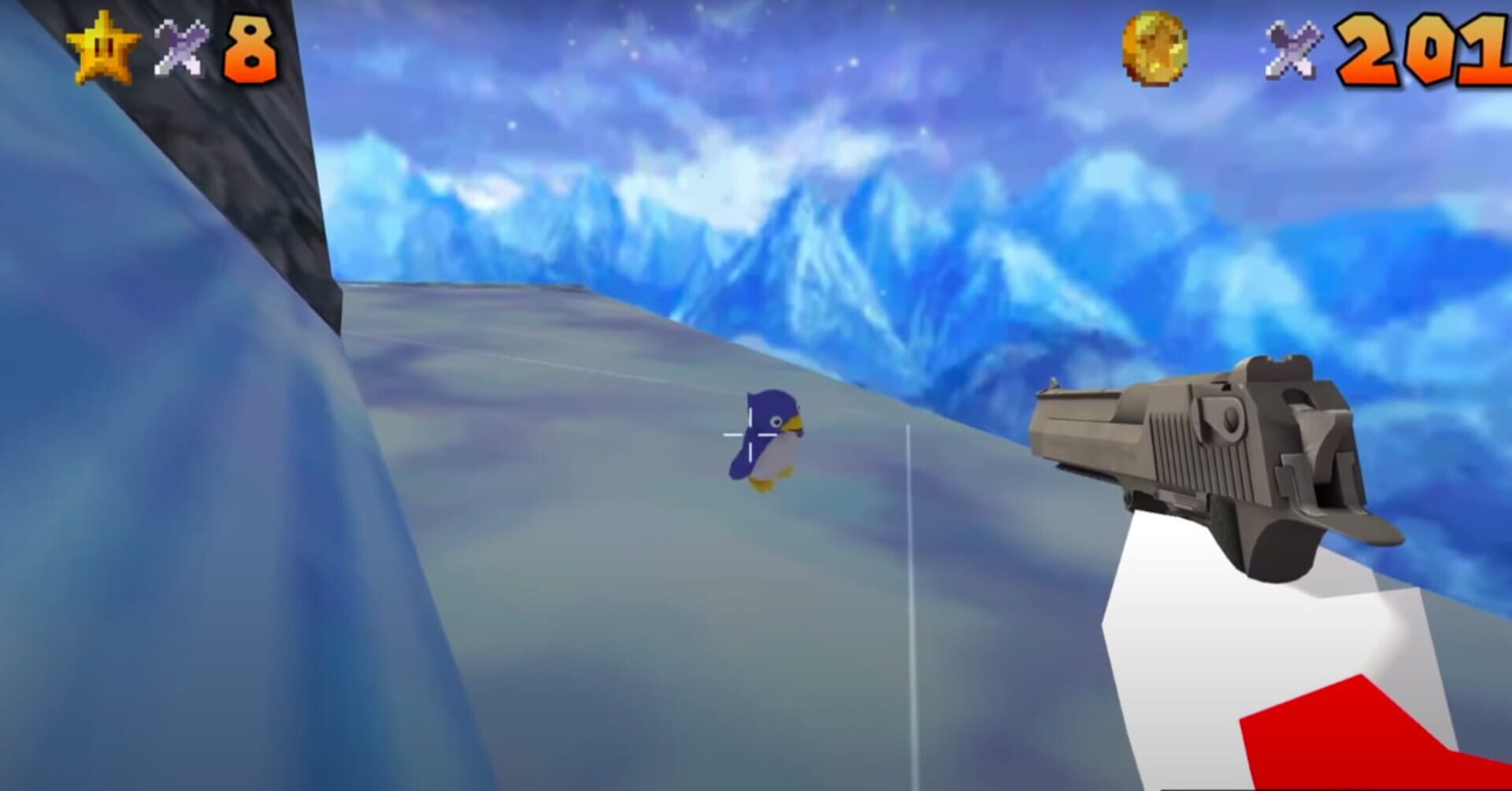 Super Mario 64 FPS screenshot 1