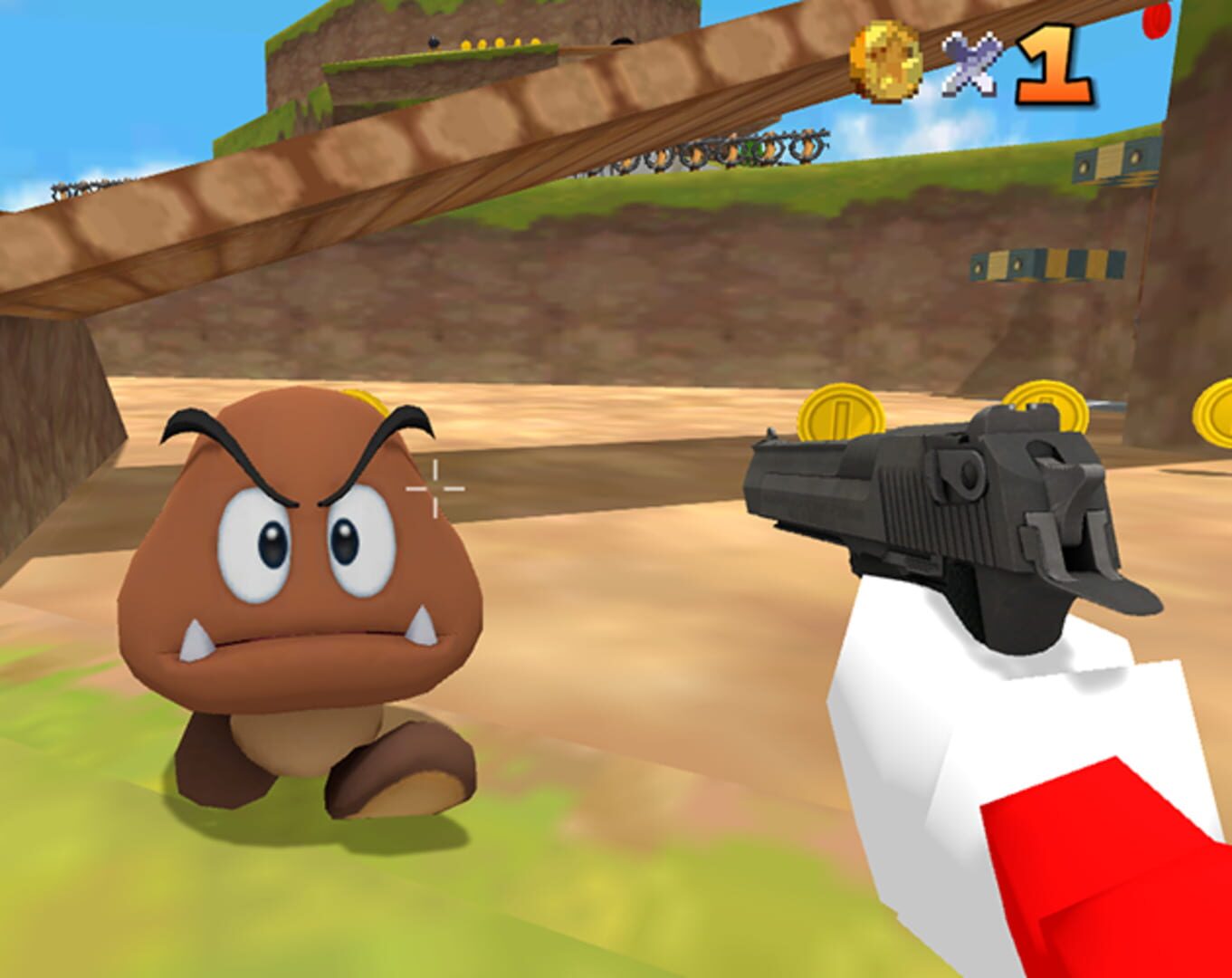 Super Mario 64 FPS screenshot 3