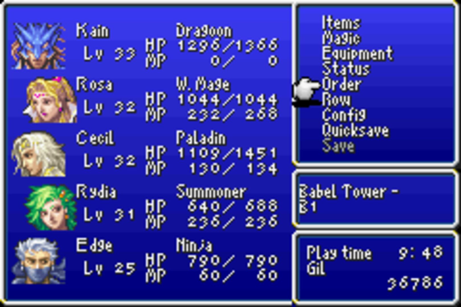 Final Fantasy IV Advance screenshot 2