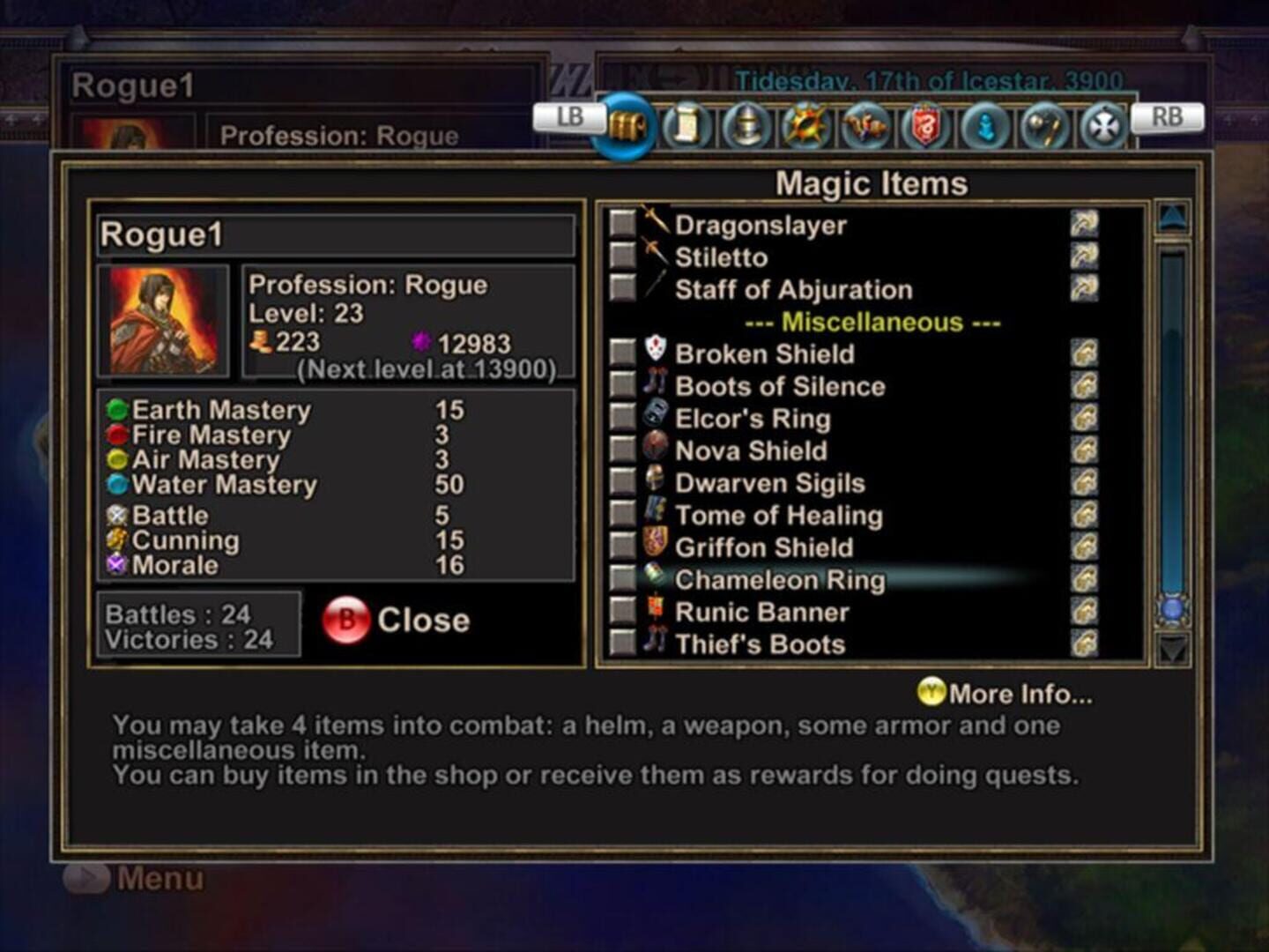 Puzzle Quest: Challenge of the Warlords - Revenge of the Plague Lord screenshot 2