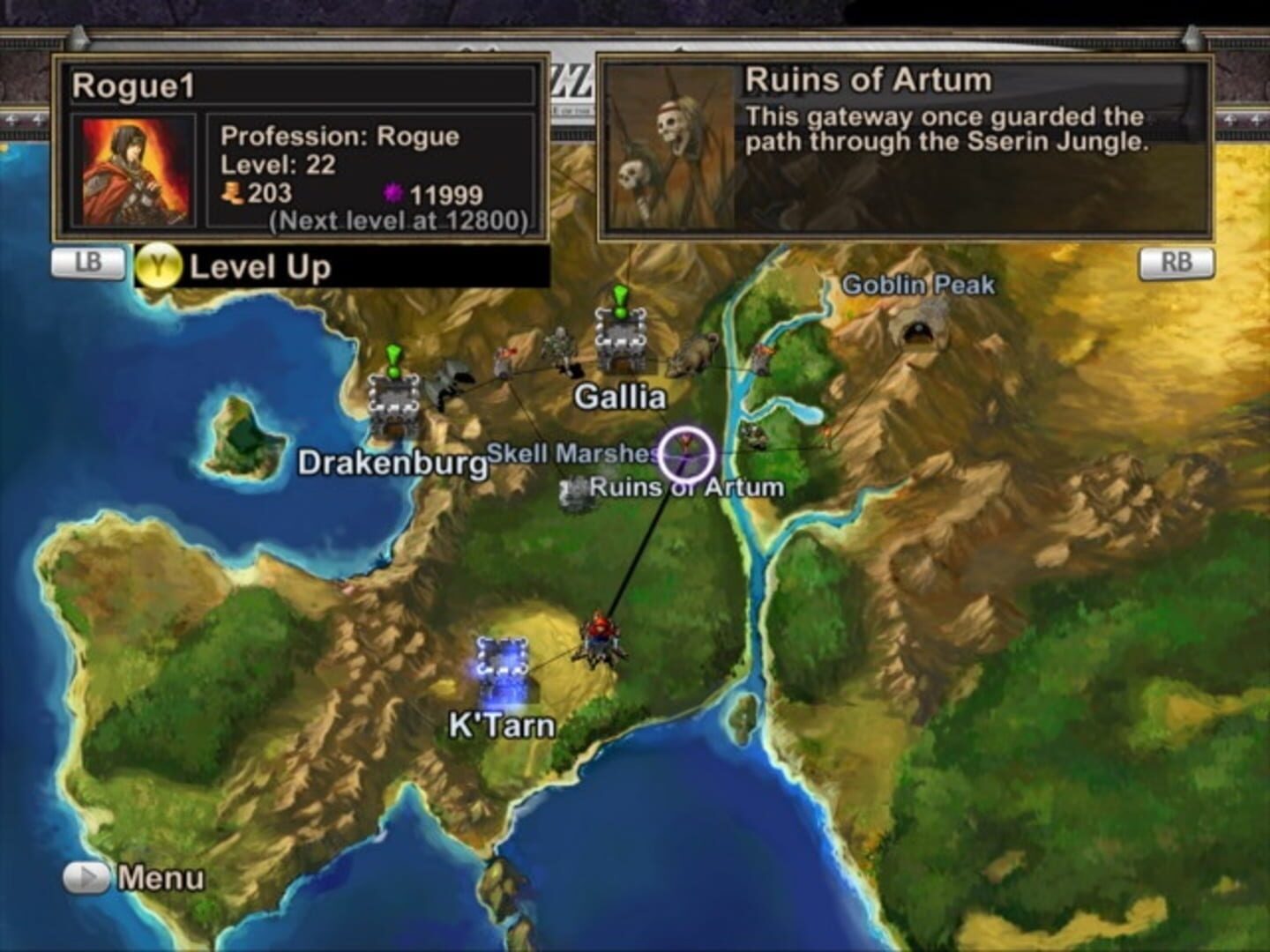 Puzzle Quest: Challenge of the Warlords - Revenge of the Plague Lord screenshot 4