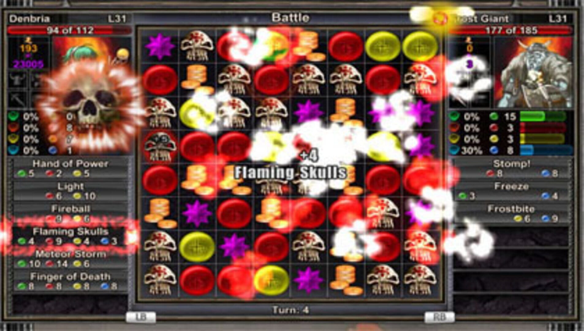 Puzzle Quest: Challenge of the Warlords - Revenge of the Plague Lord screenshot 5