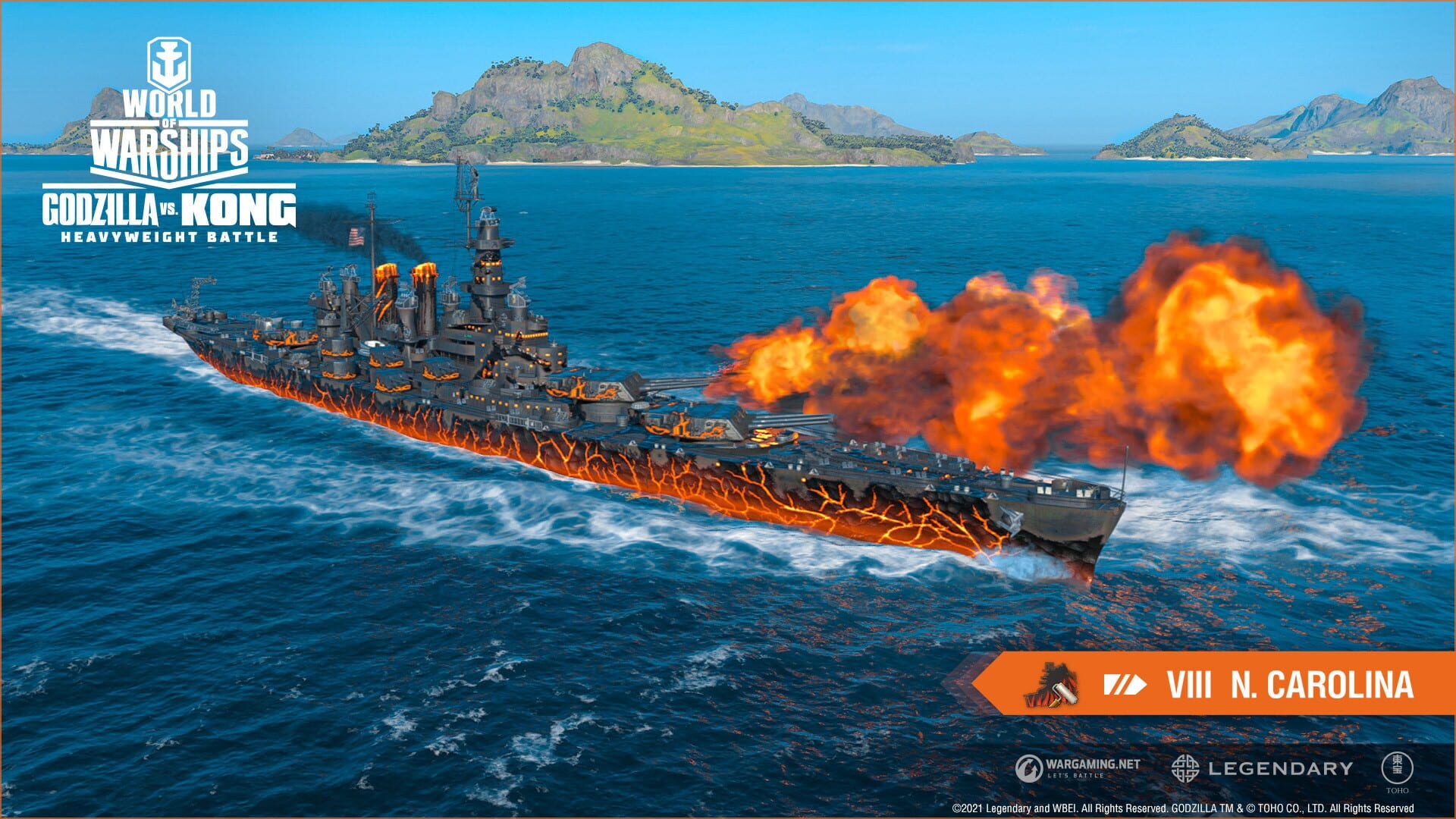 World of Warships: Kong - Primordial Rage screenshot 1