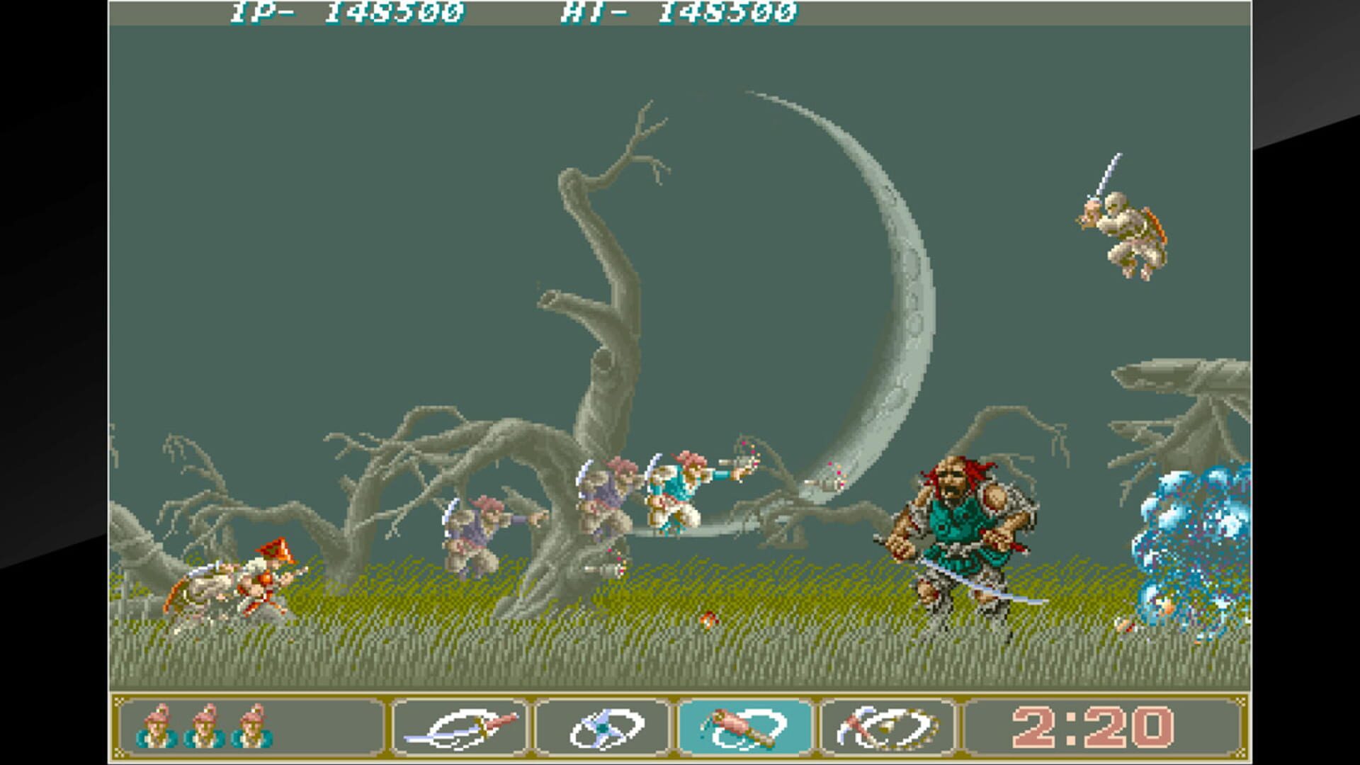 Arcade Archives: Ninja Spirit screenshot 2