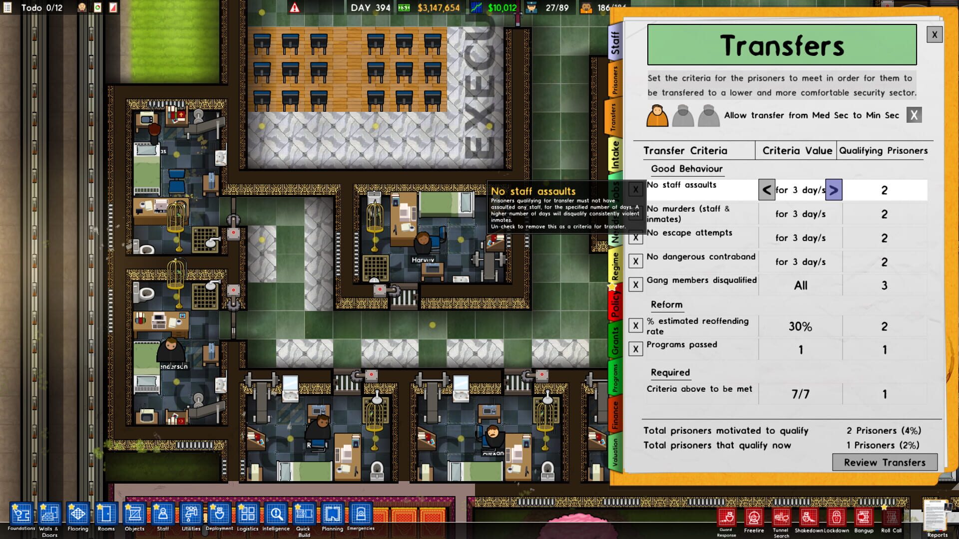 Prison Architect: Cleared for Transfer screenshot 2