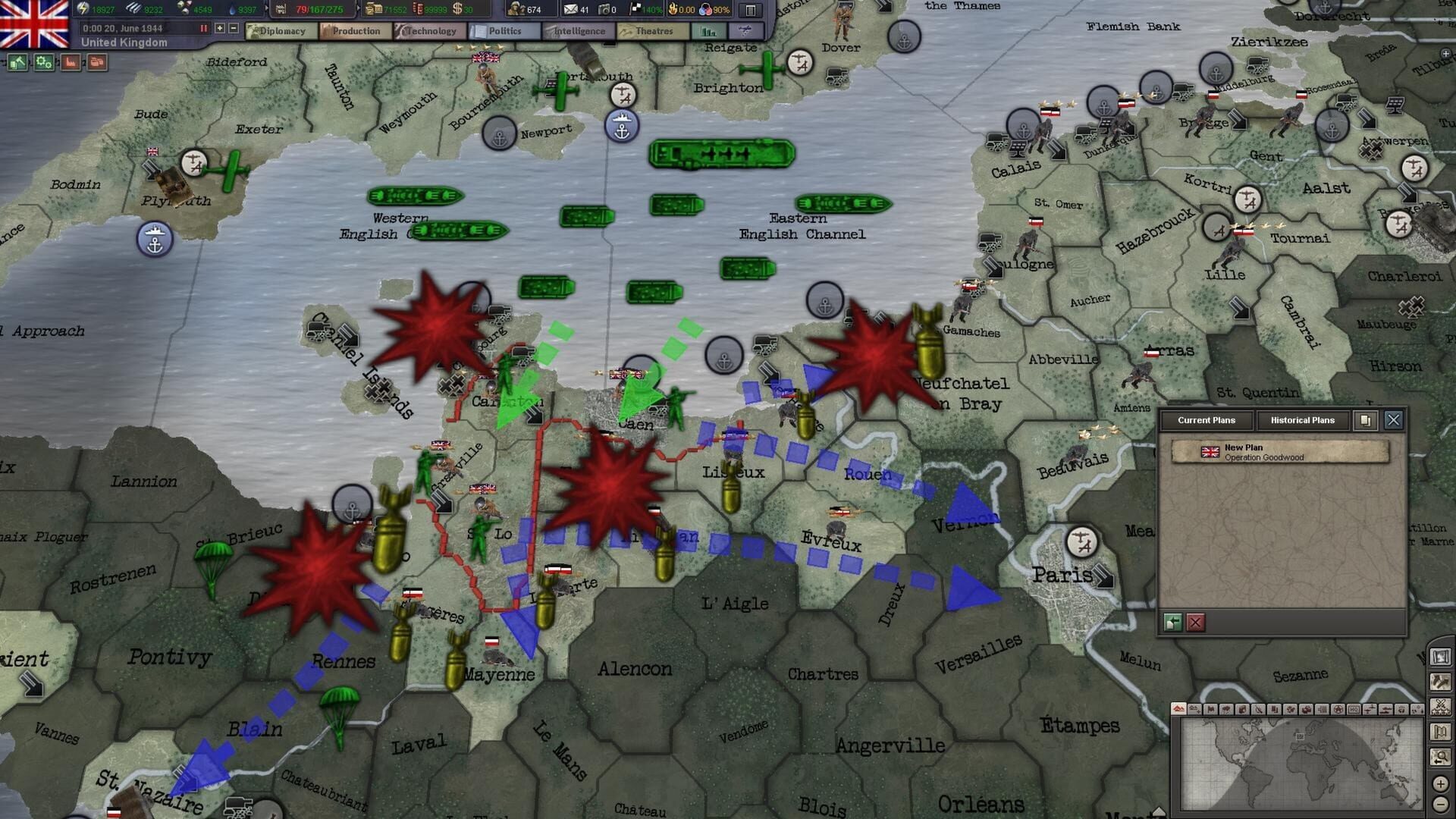 Hearts of Iron III: Their Finest Hour screenshot 3