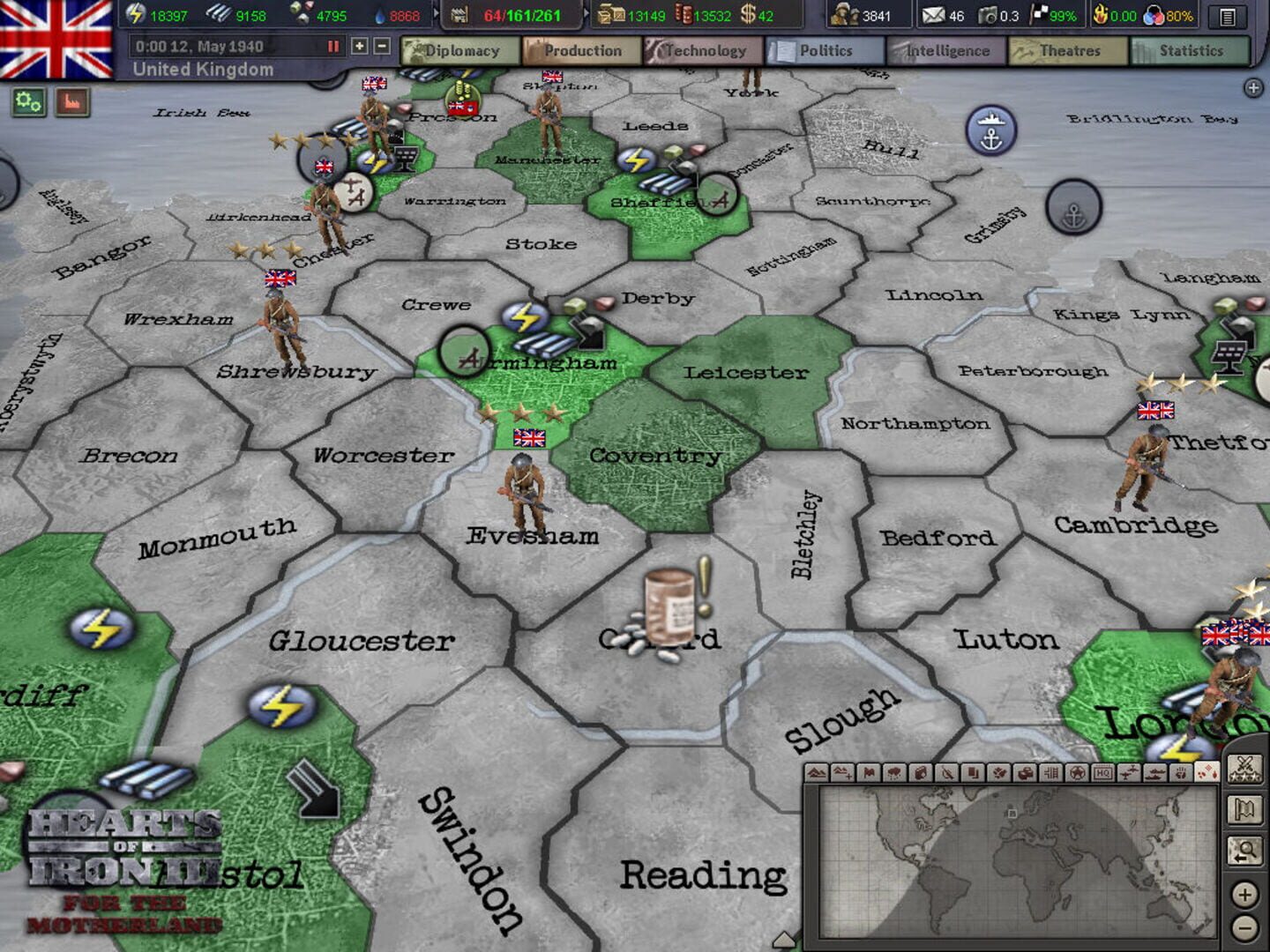 Hearts of Iron III: For the Motherland screenshot 8