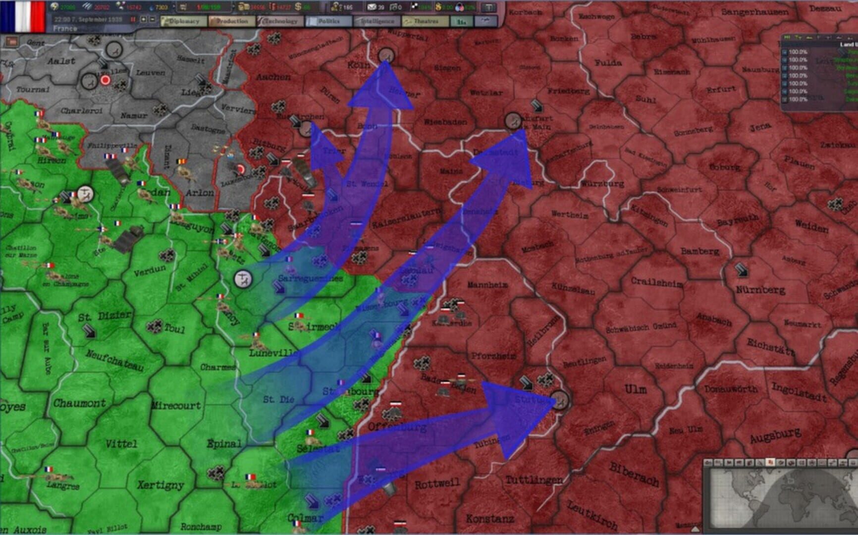 Hearts of Iron III: Their Finest Hour screenshot 11
