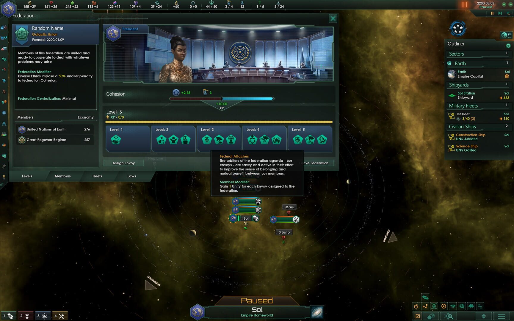 Stellaris: Federations screenshot 8