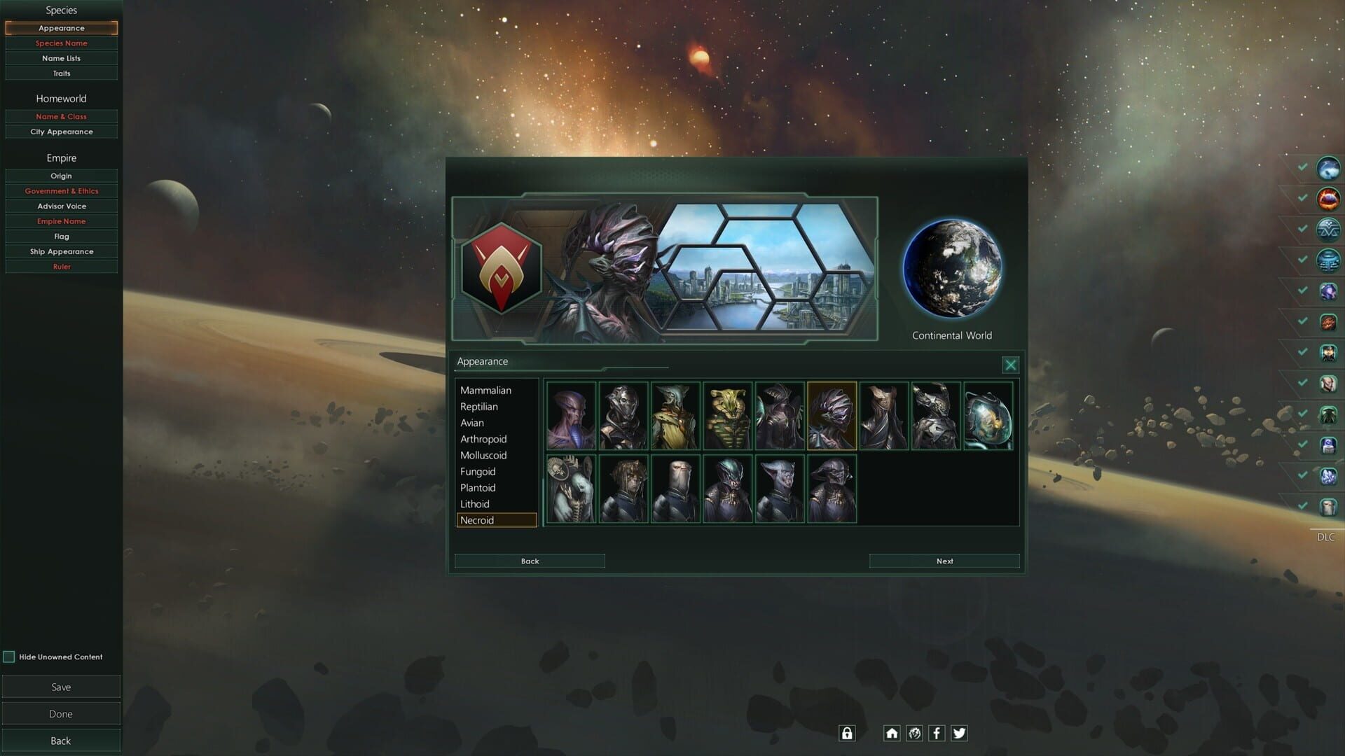 Stellaris: Necroids Species Pack screenshot 1