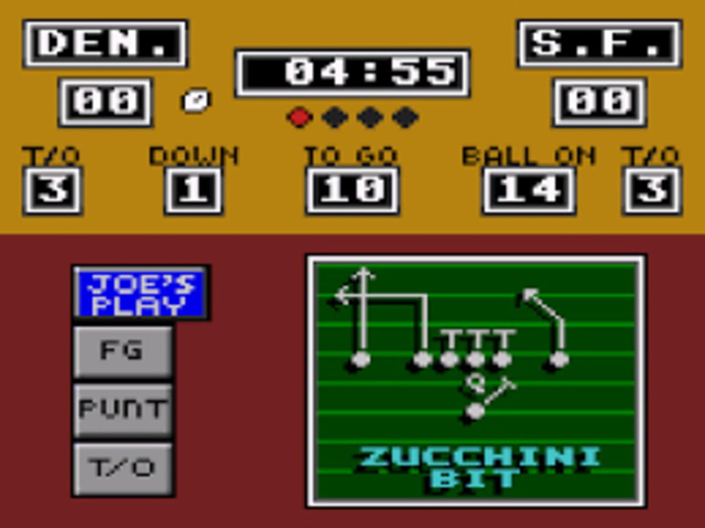 Joe Montana Football screenshot 5