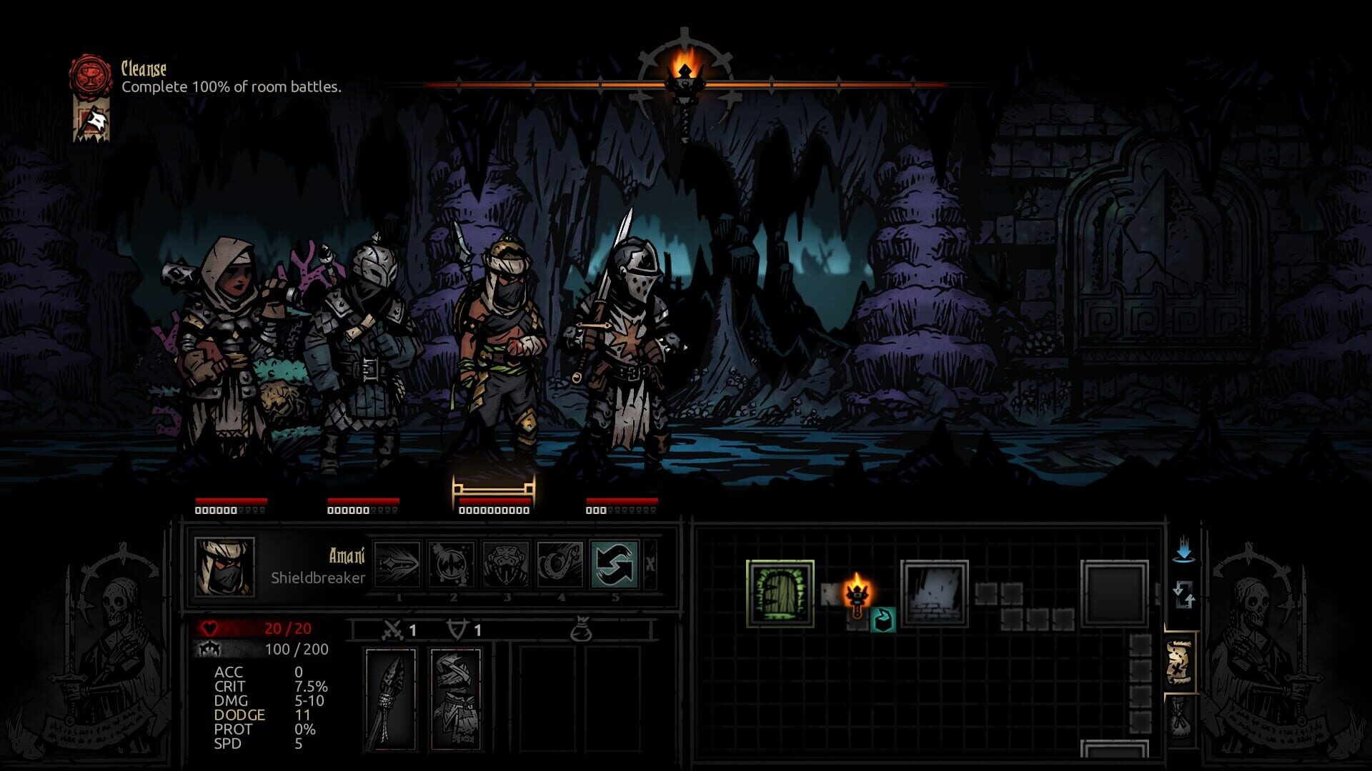 Darkest Dungeon: The Shieldbreaker screenshot 2