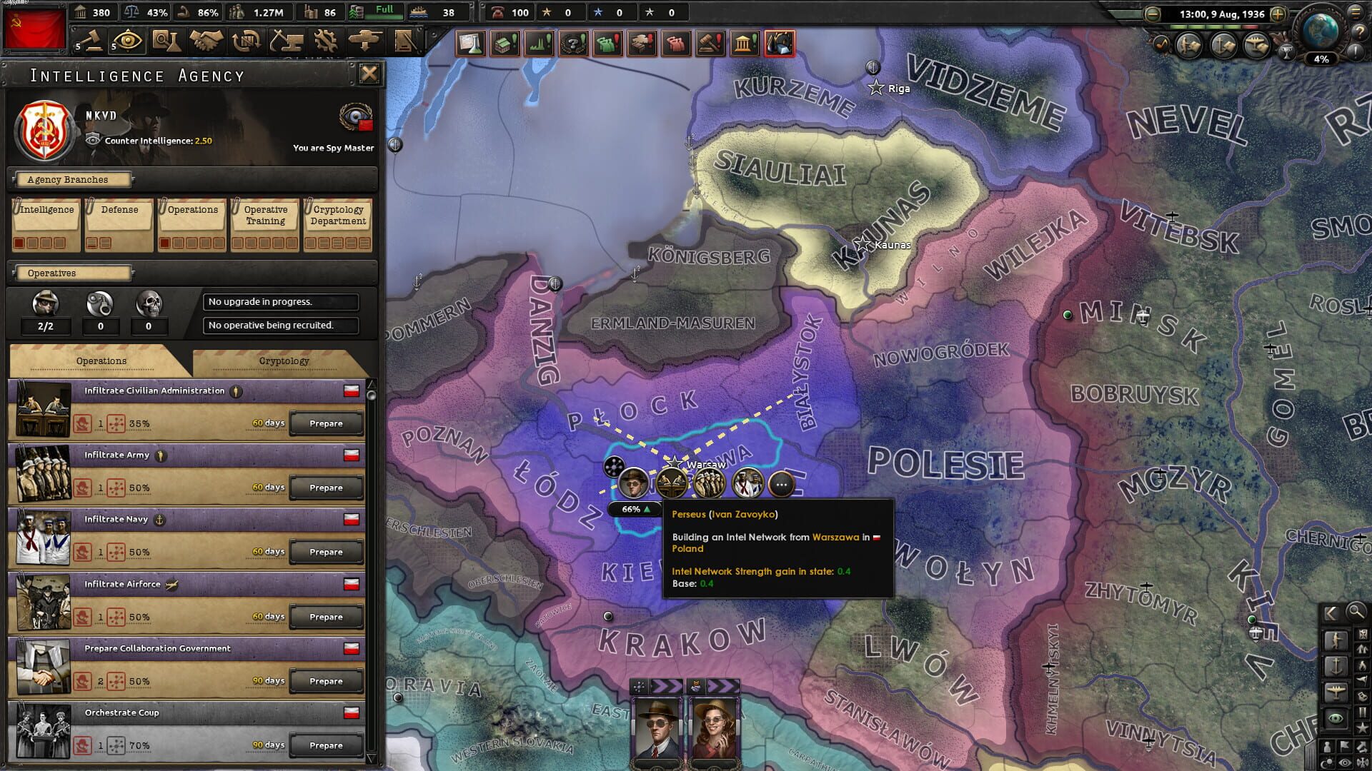 Hearts of Iron IV: La Résistance screenshot 1