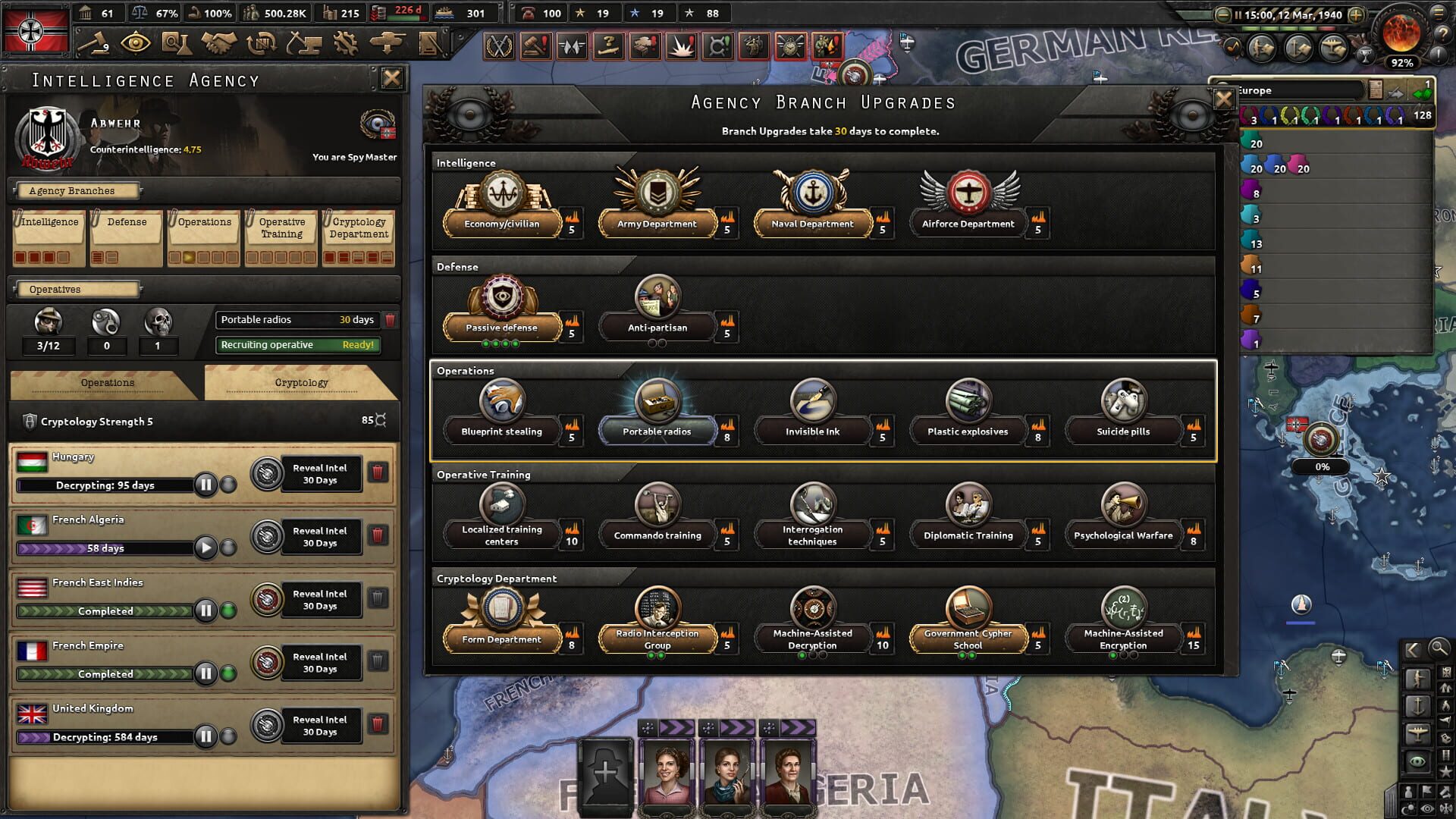 Hearts of Iron IV: La Résistance screenshot 2