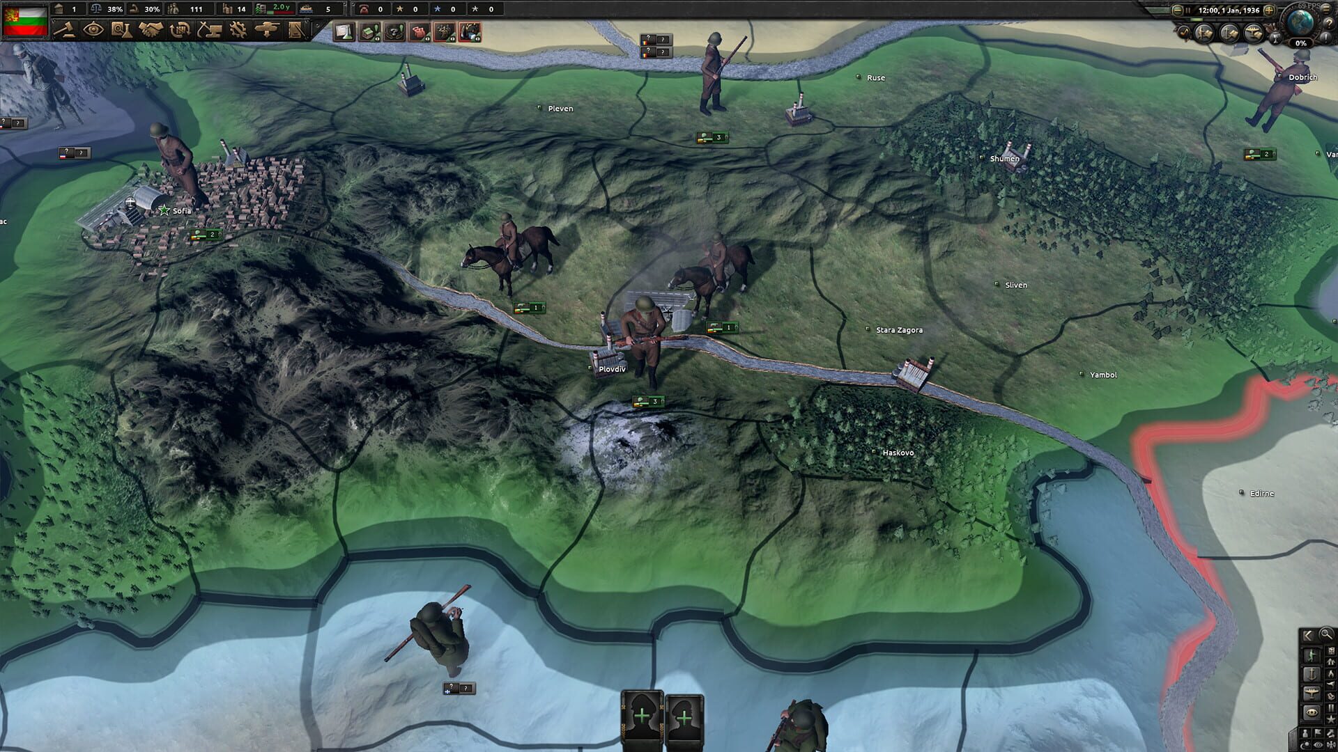 Hearts of Iron IV: Battle for the Bosporus screenshot 4