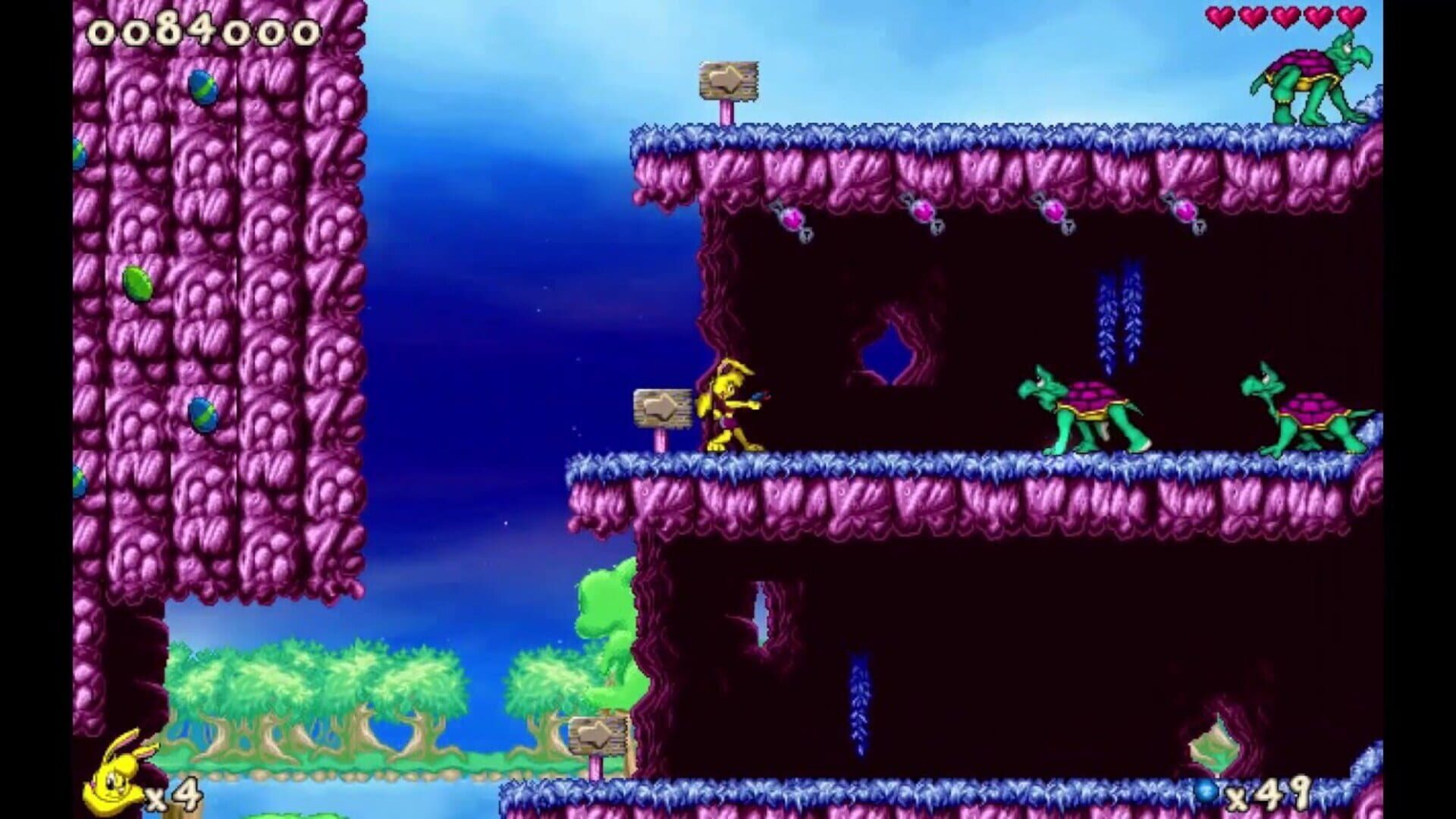 Jazz Jackrabbit 2: The Secret Files screenshot 1