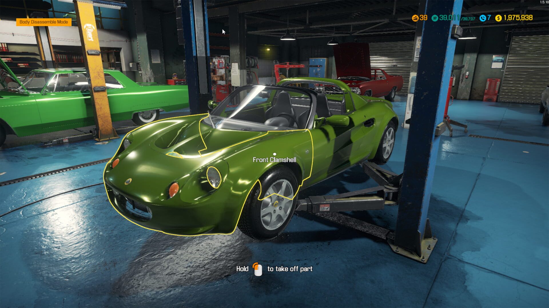 Car Mechanic Simulator 2018: Lotus screenshot 1