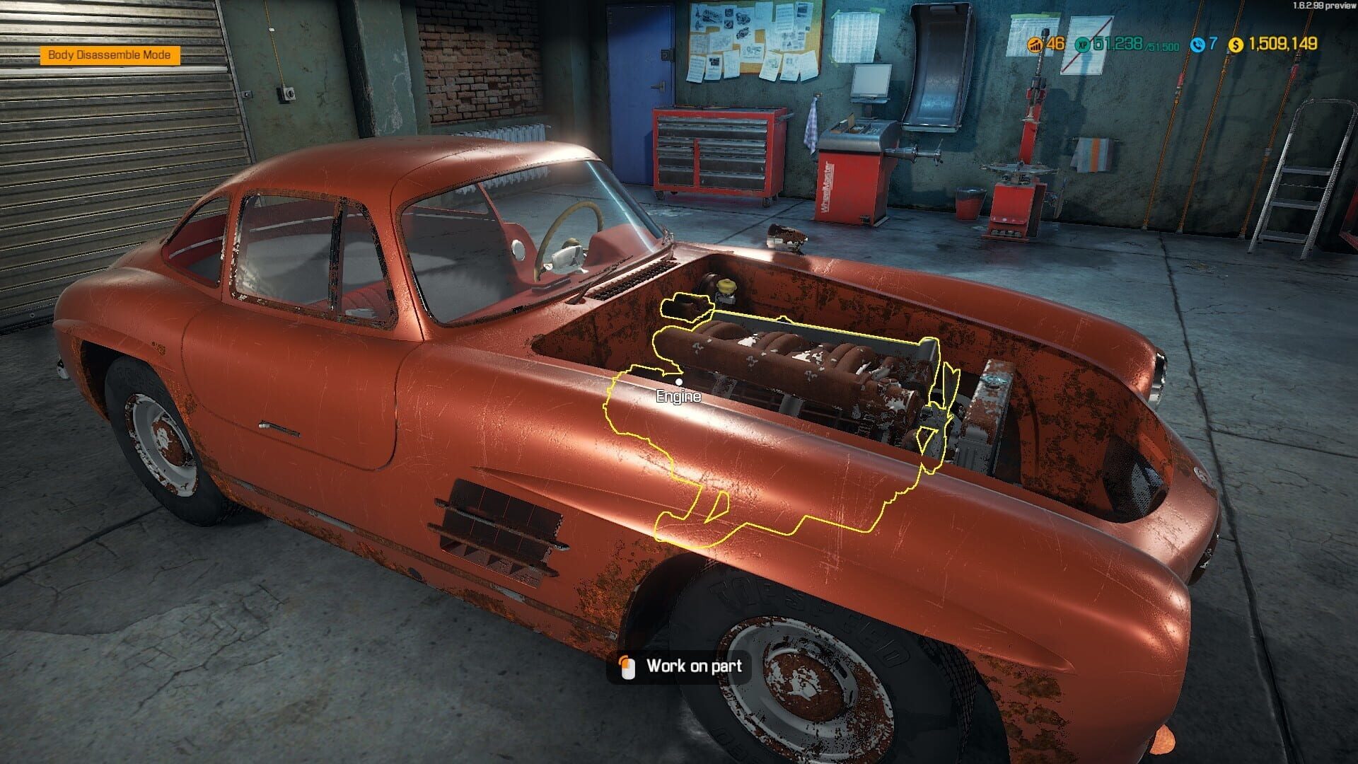 Car Mechanic Simulator 2018: Mercedes-Benz screenshot 2