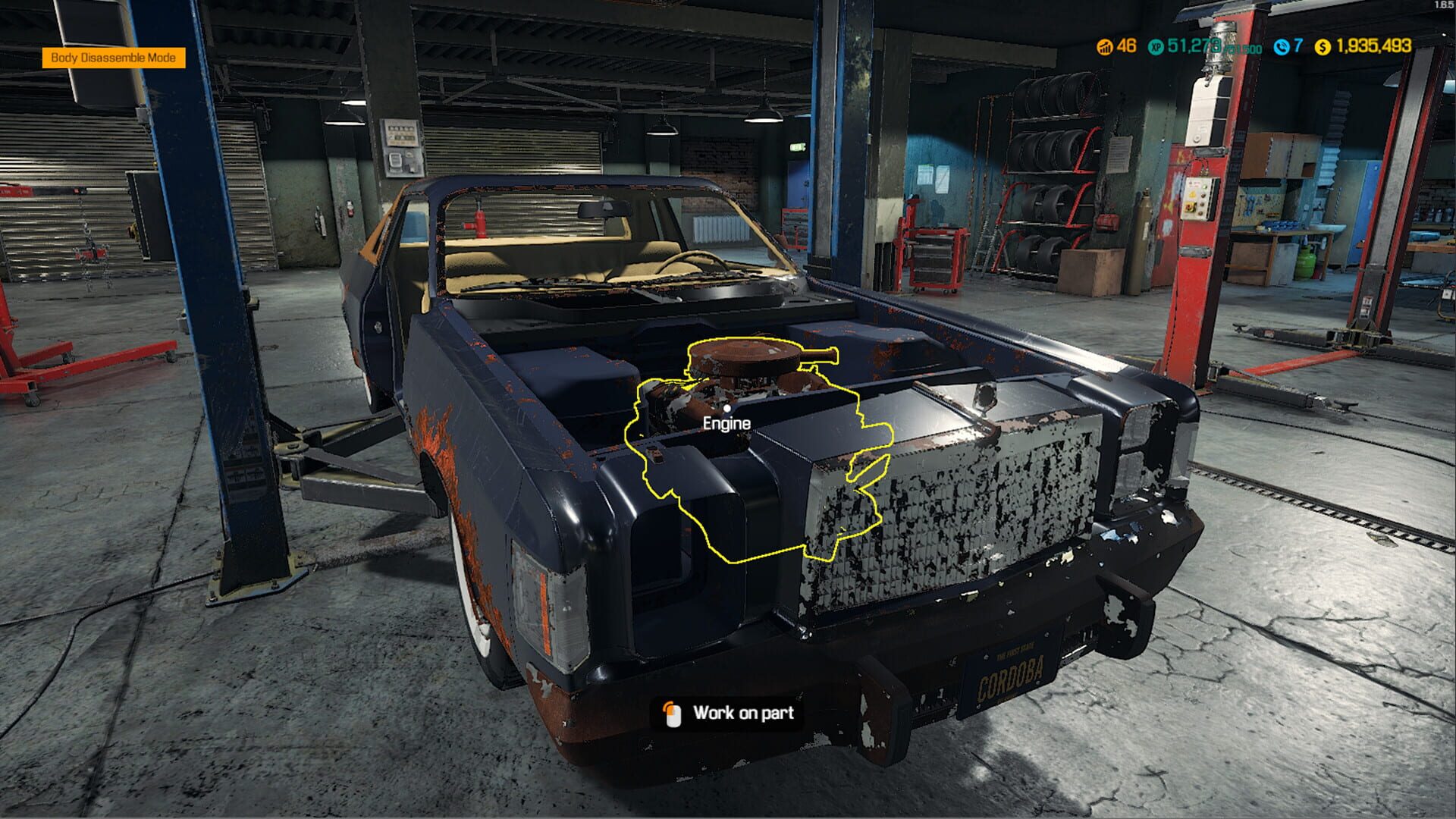 Car Mechanic Simulator 2018: Chrysler screenshot 5