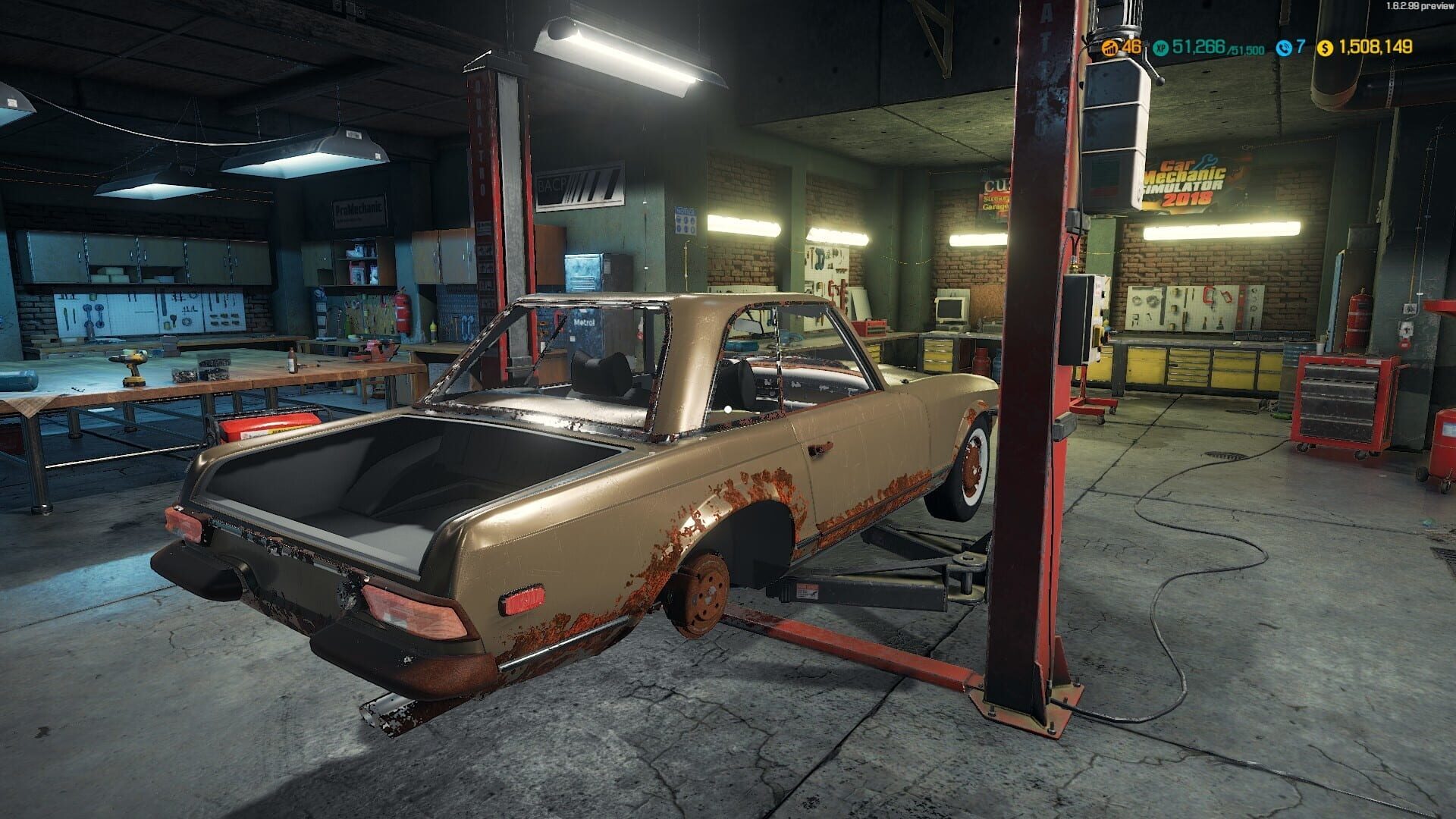 Car Mechanic Simulator 2018: Mercedes-Benz screenshot 10