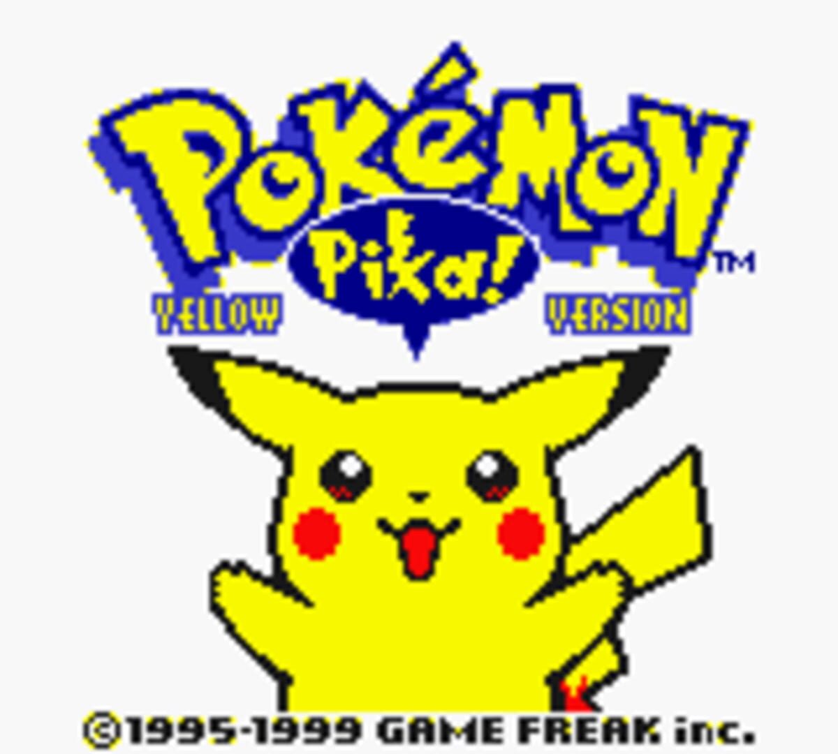 Pokémon Yellow Version: Special Pikachu Edition screenshot 1