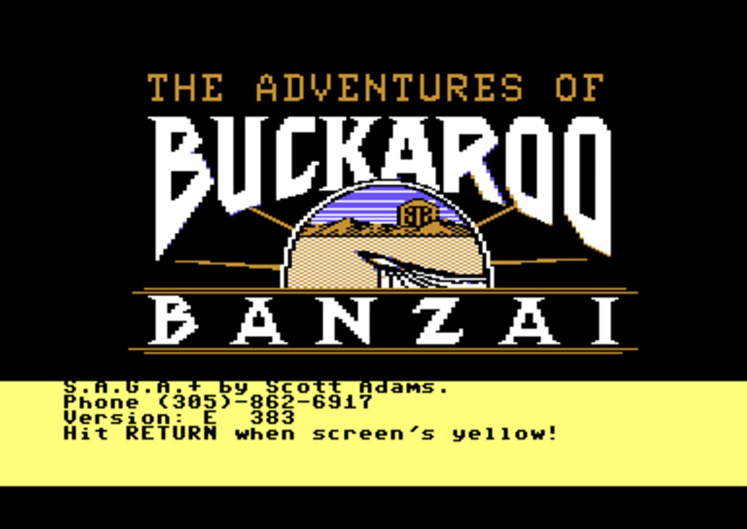 The Adventures of Buckaroo Banzai: Across the Eighth Dimension screenshot 1