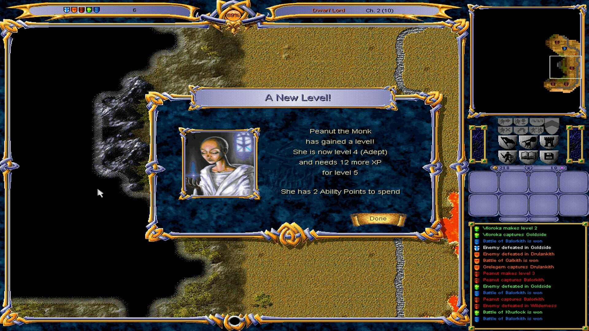 Warlords III: Darklords Rising screenshot 3