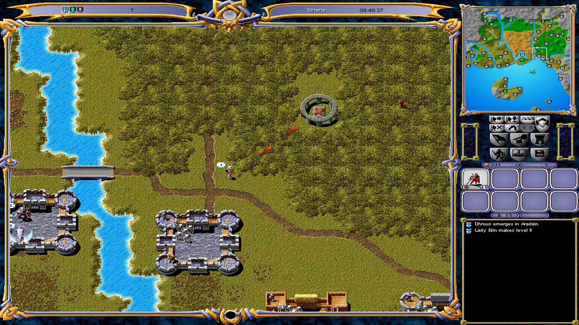 Warlords III: Darklords Rising screenshot 4