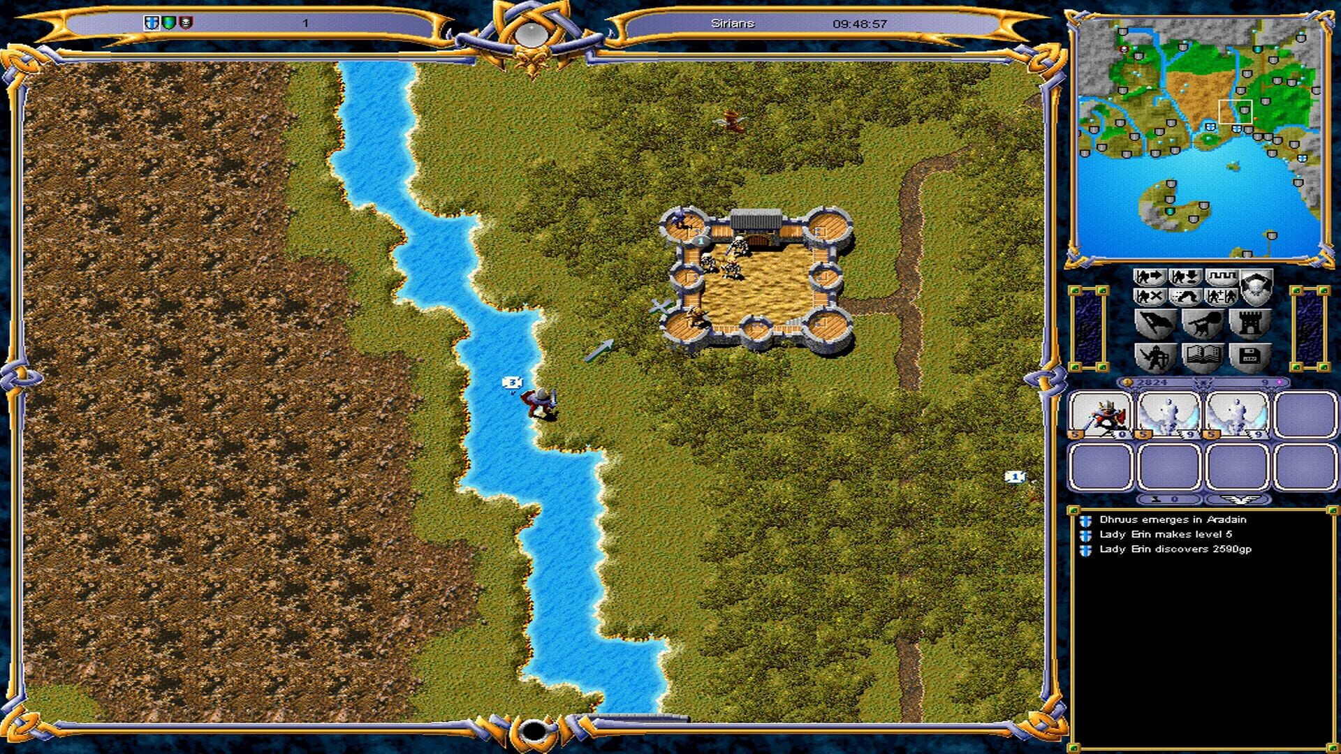 Warlords III: Darklords Rising screenshot 5