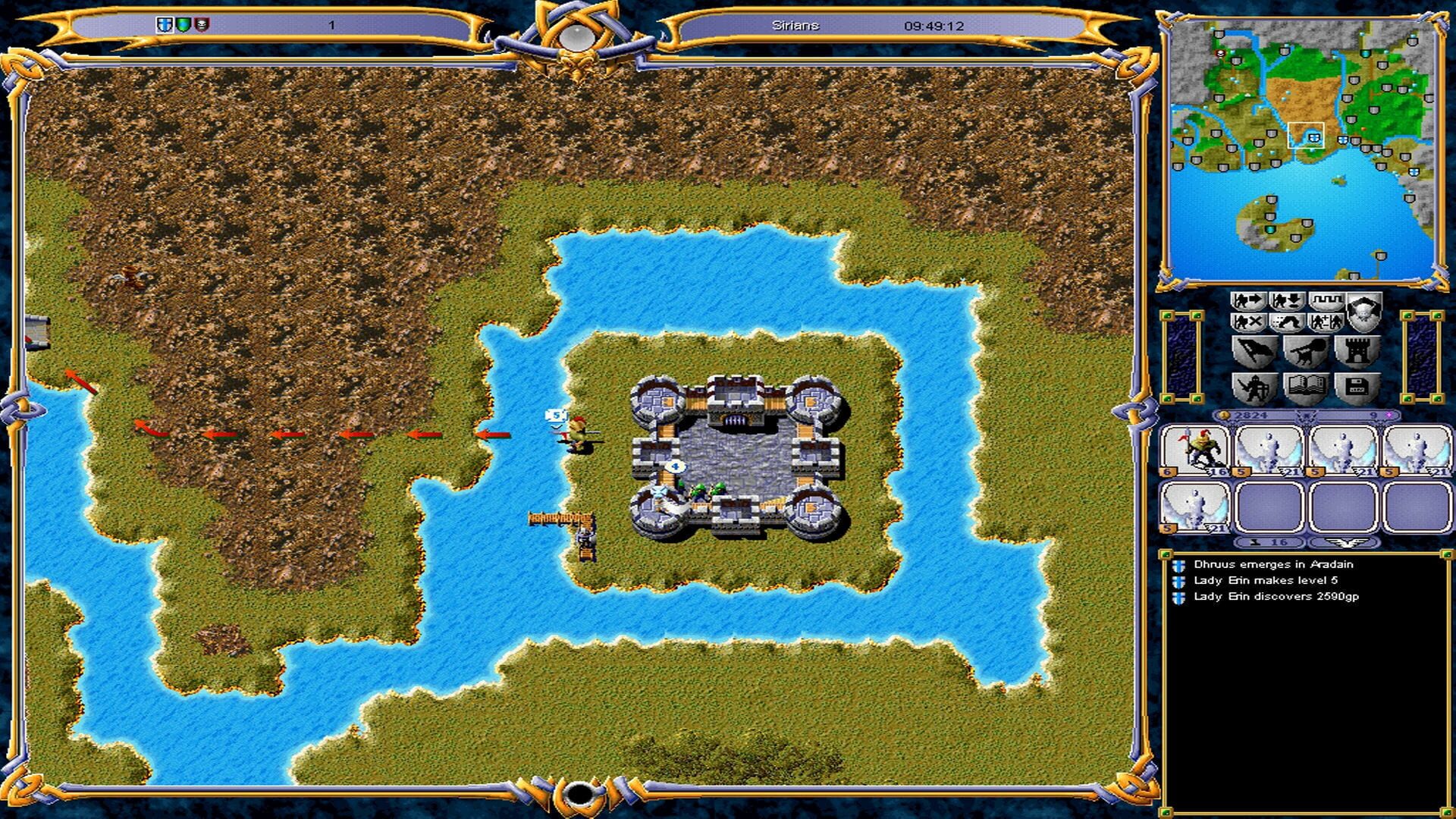 Warlords III: Darklords Rising screenshot 6