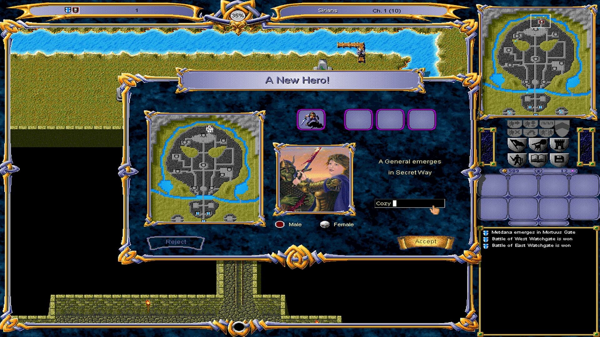Warlords III: Darklords Rising screenshot 12