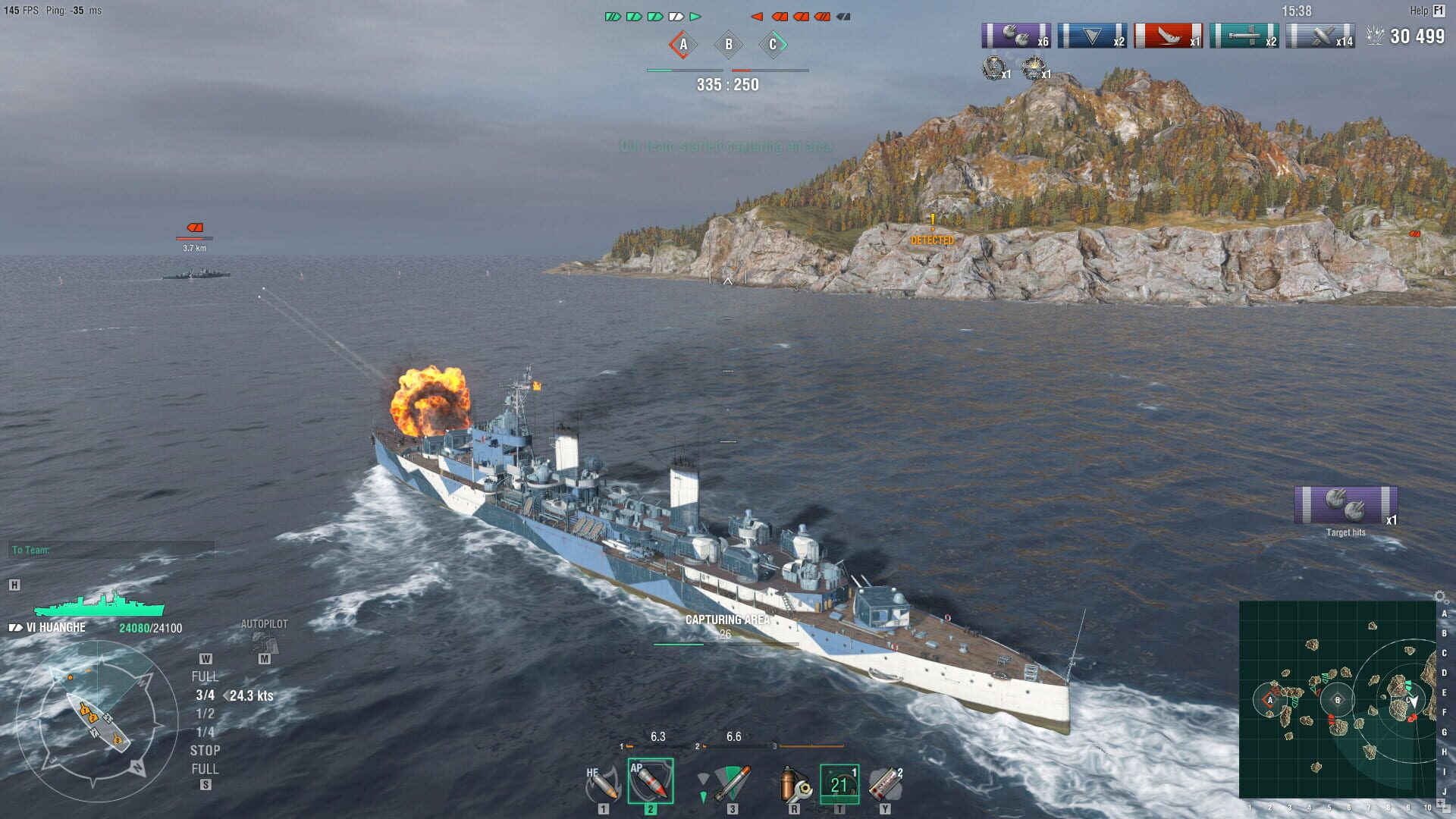 World of Warships: Huanghe Pack screenshot 6
