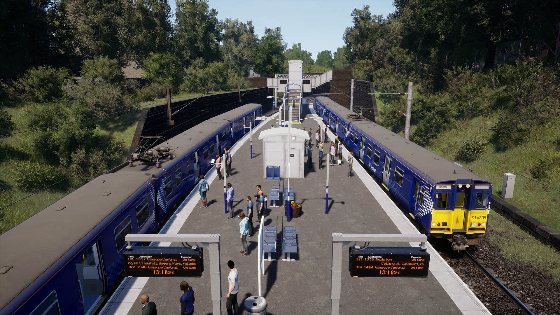Train Sim World 2: Cathcart Circle Line: Glasgow - Newton & Neilston Route Add-On screenshot 2