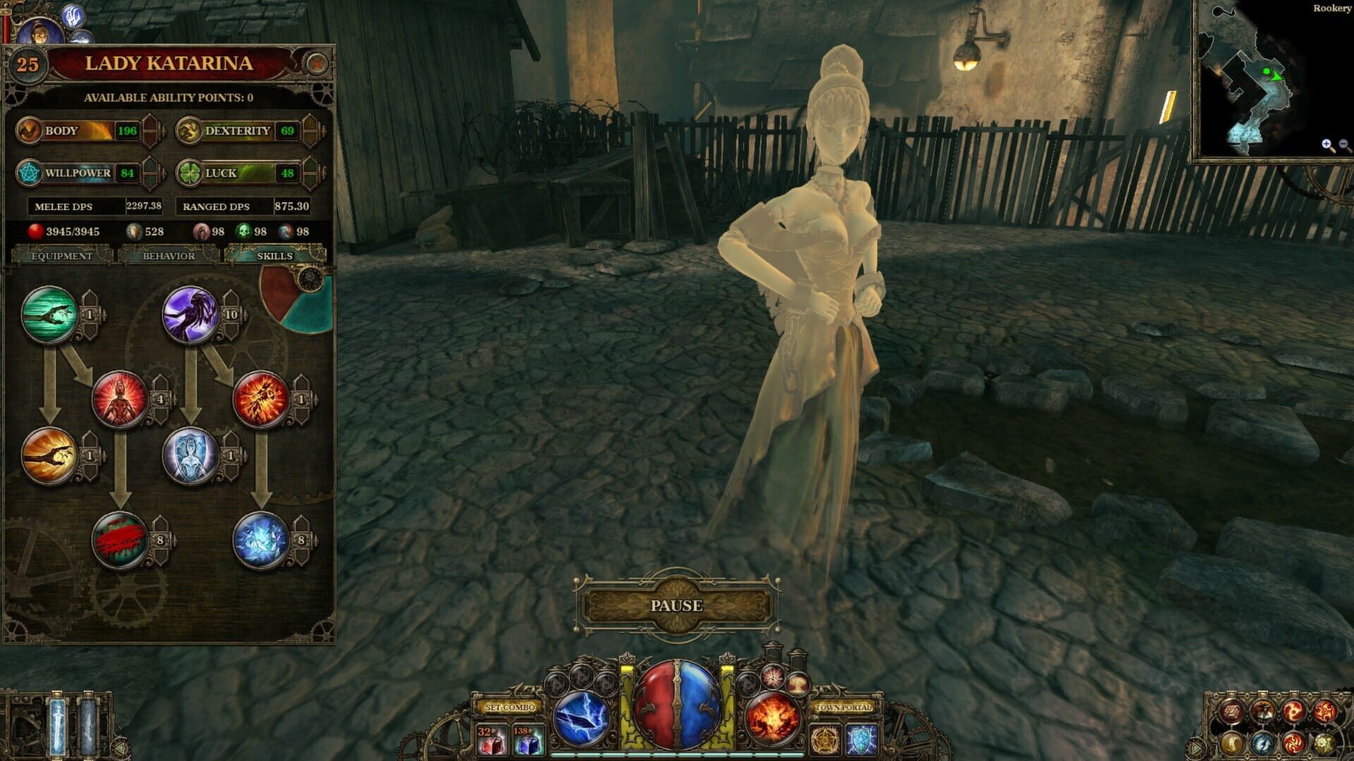 The Incredible Adventures of Van Helsing: Blue Blood screenshot 1