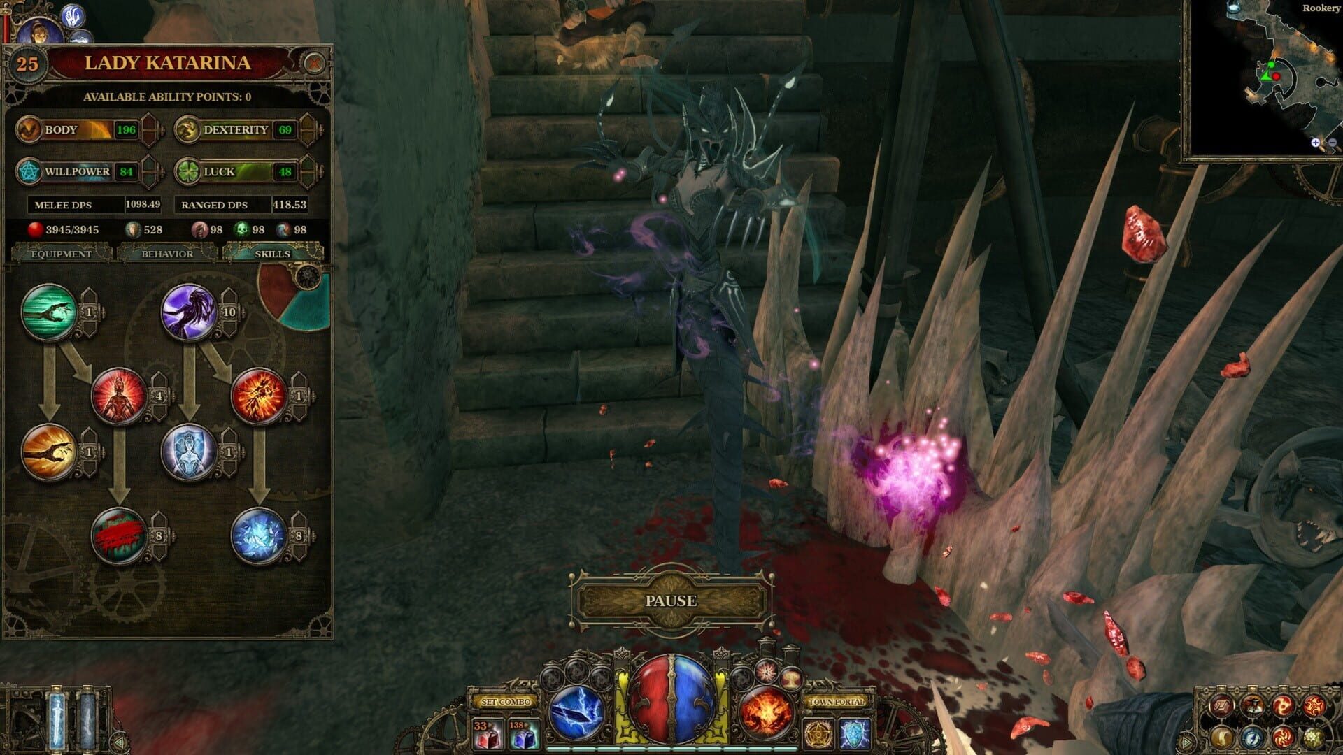 The Incredible Adventures of Van Helsing: Blue Blood screenshot 2