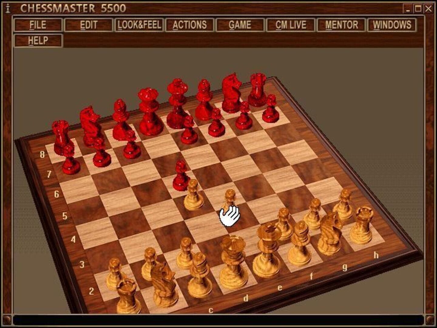 Chessmaster 5500 screenshot 1