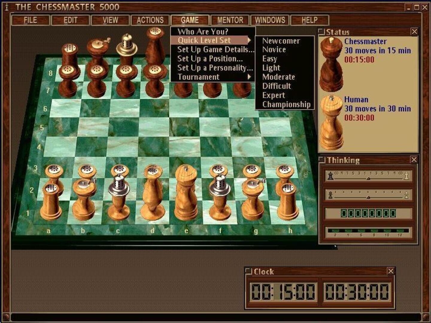 Chessmaster 5500 screenshot 3