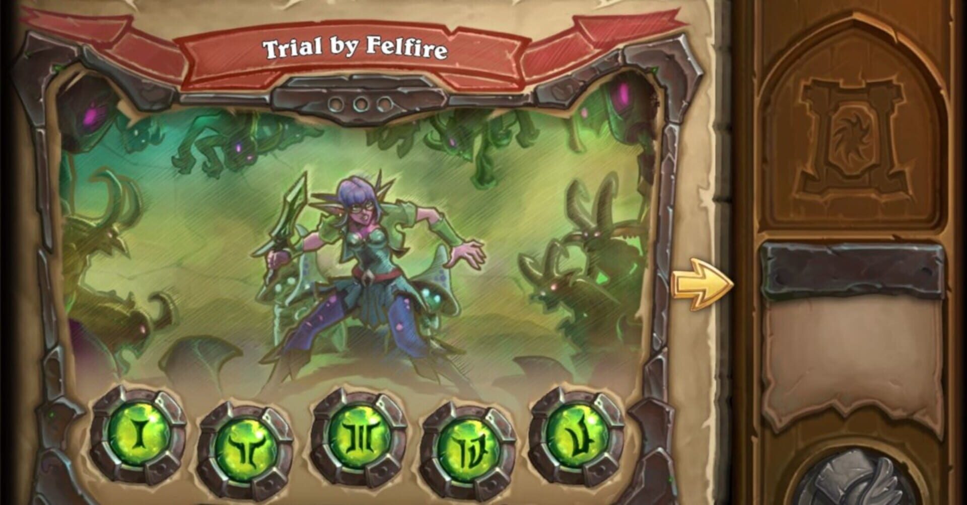 Hearthstone: Ashes of Outland - Trial by Felfire screenshot 1