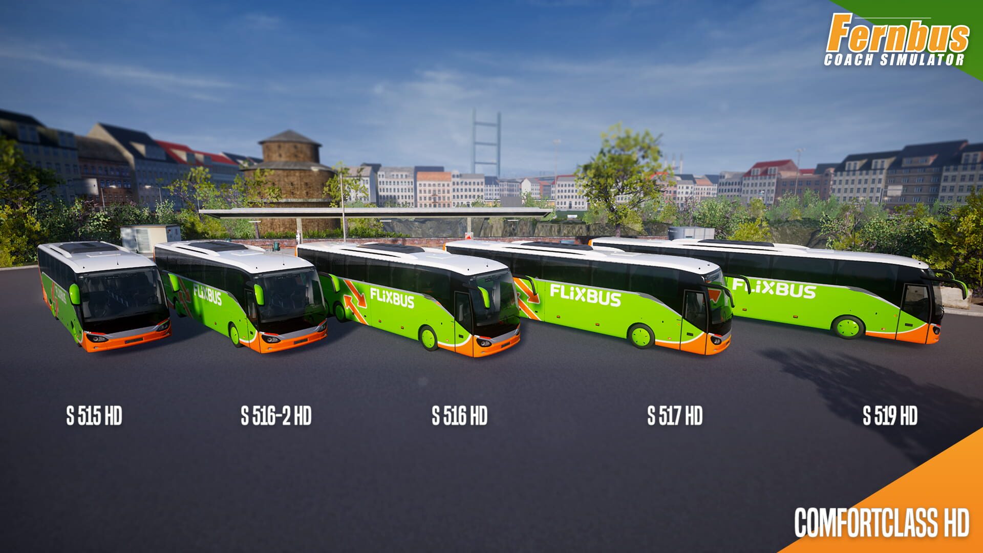 Fernbus Simulator: Comfort Class HD screenshot 1