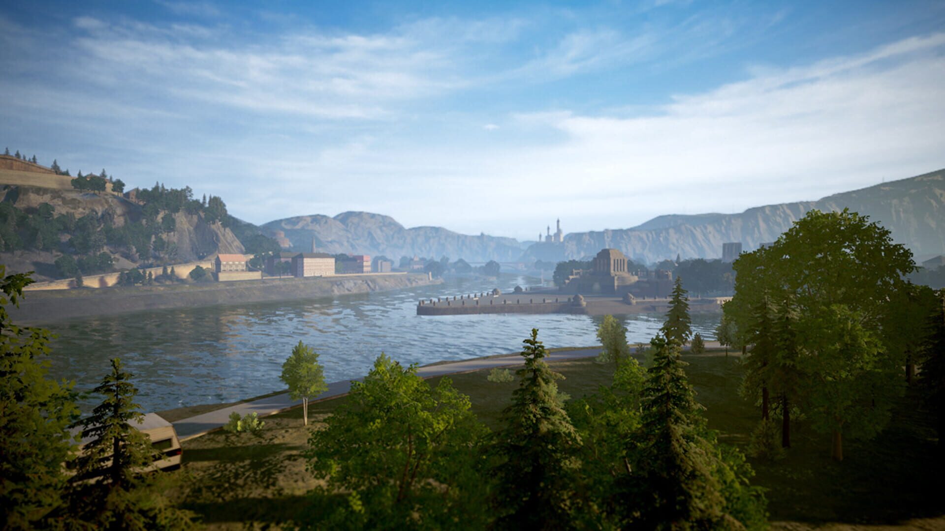 Fernbus Simulator: Rhine Gorge screenshot 1