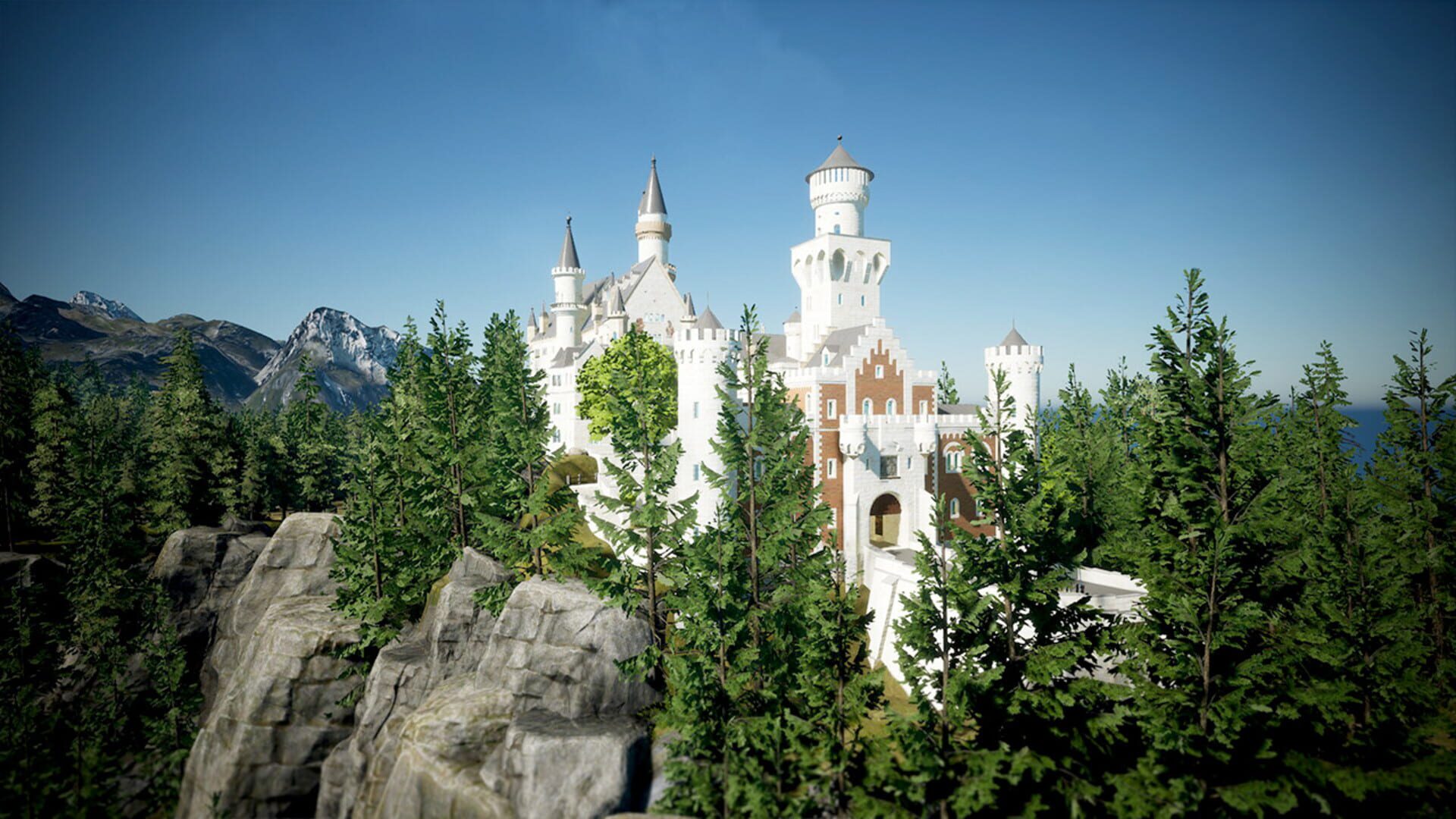 Fernbus Simulator: Bavarian Castle screenshot 1