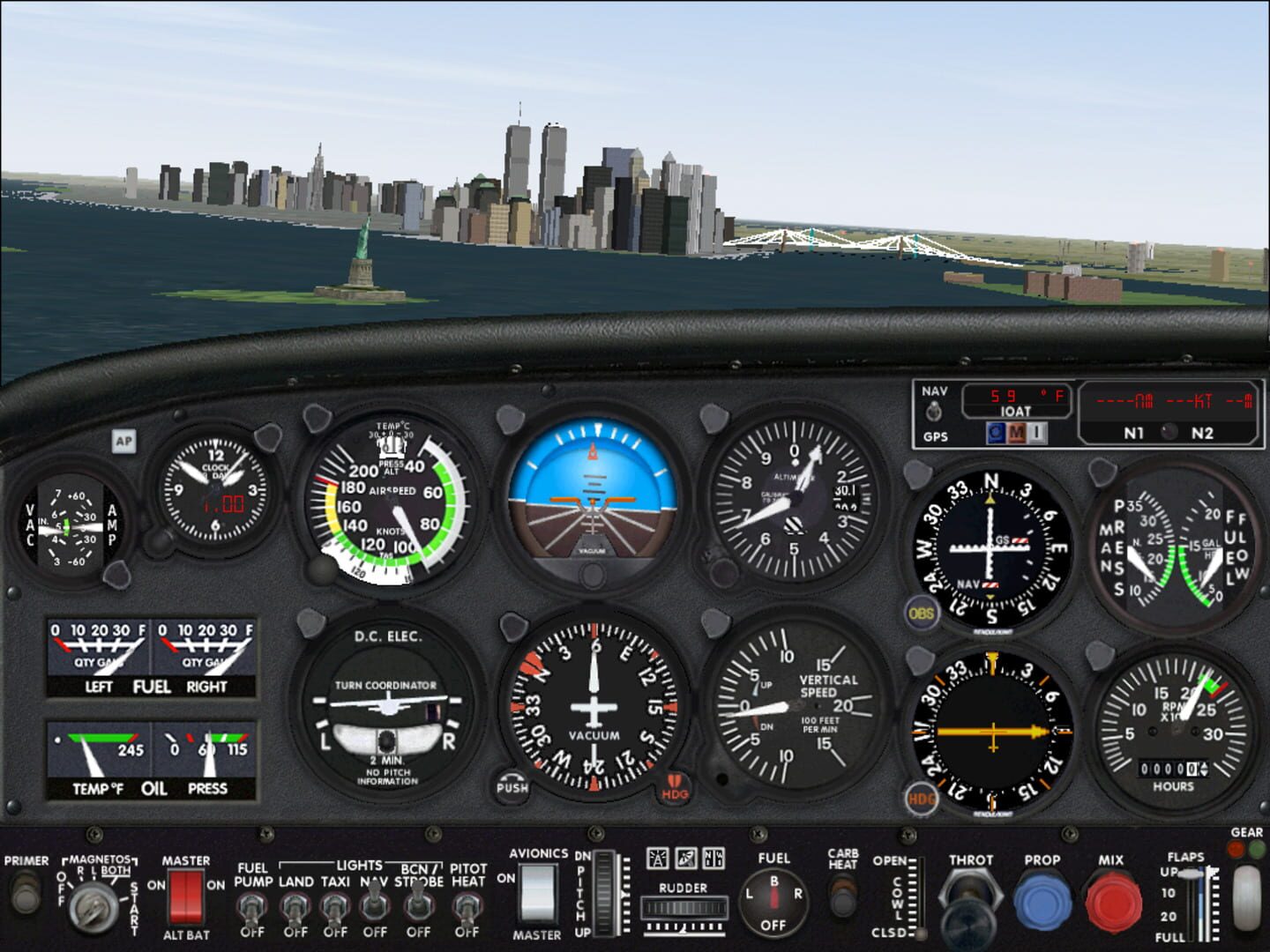 Microsoft Flight Simulator 2000 screenshot 2