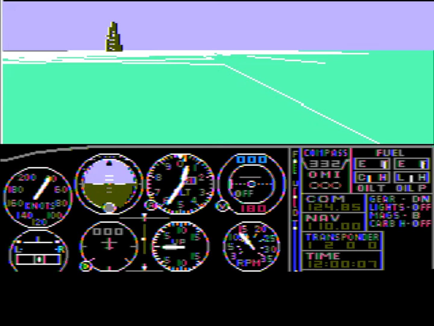 Microsoft Flight Simulator 1.0 screenshot 1