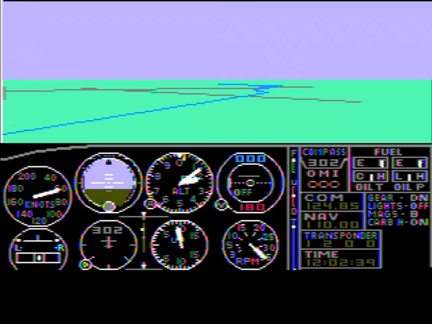 Microsoft Flight Simulator 1.0 screenshot 2
