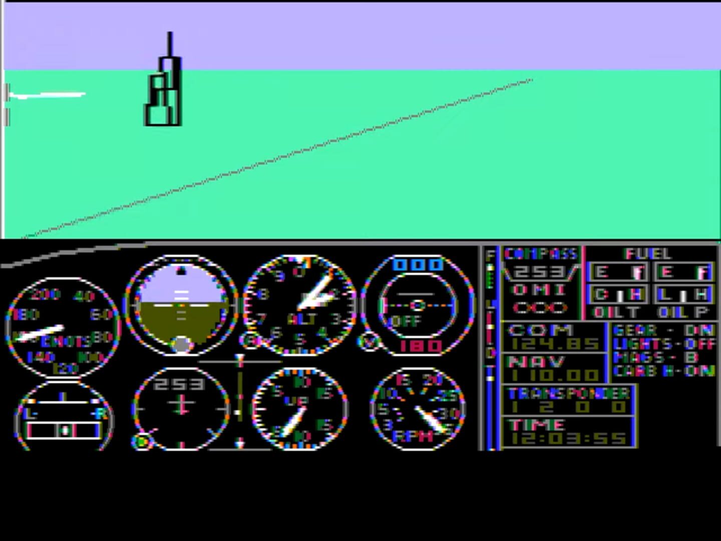 Microsoft Flight Simulator 1.0 screenshot 3