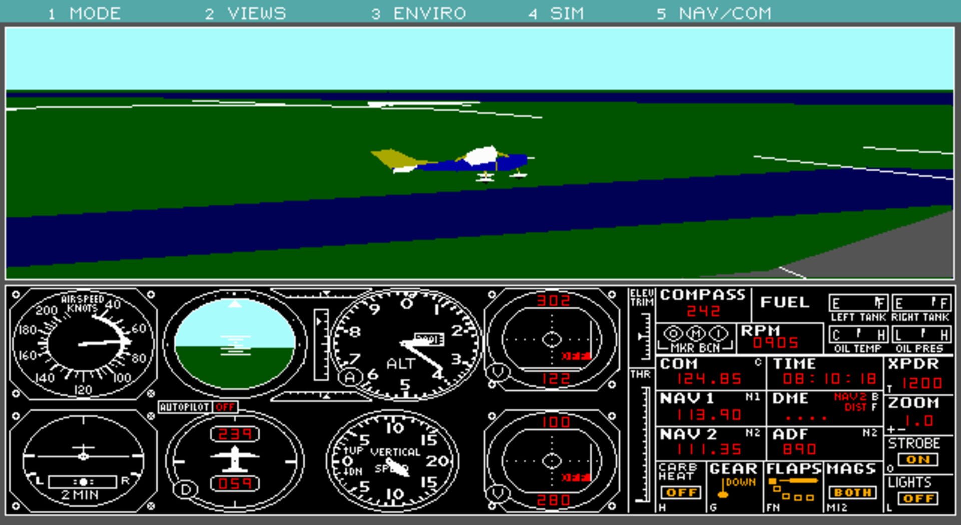 Microsoft Flight Simulator 3.0 screenshot 1